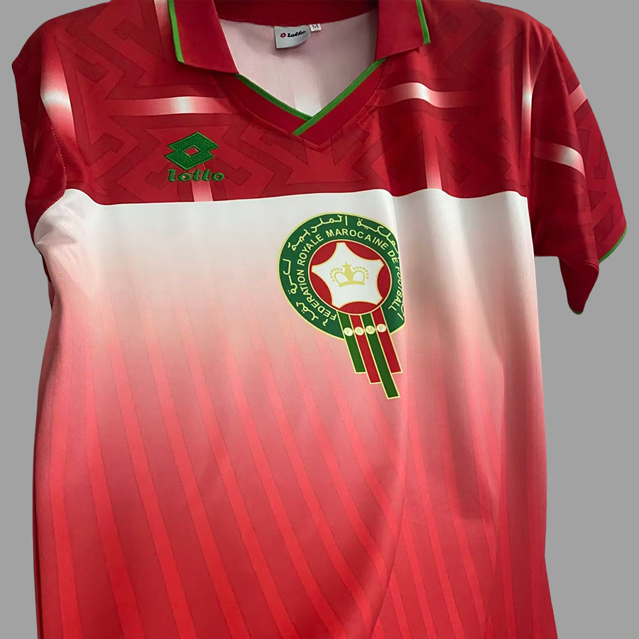 AlphaJersey-Retro Morocco 1994 Home Jersey