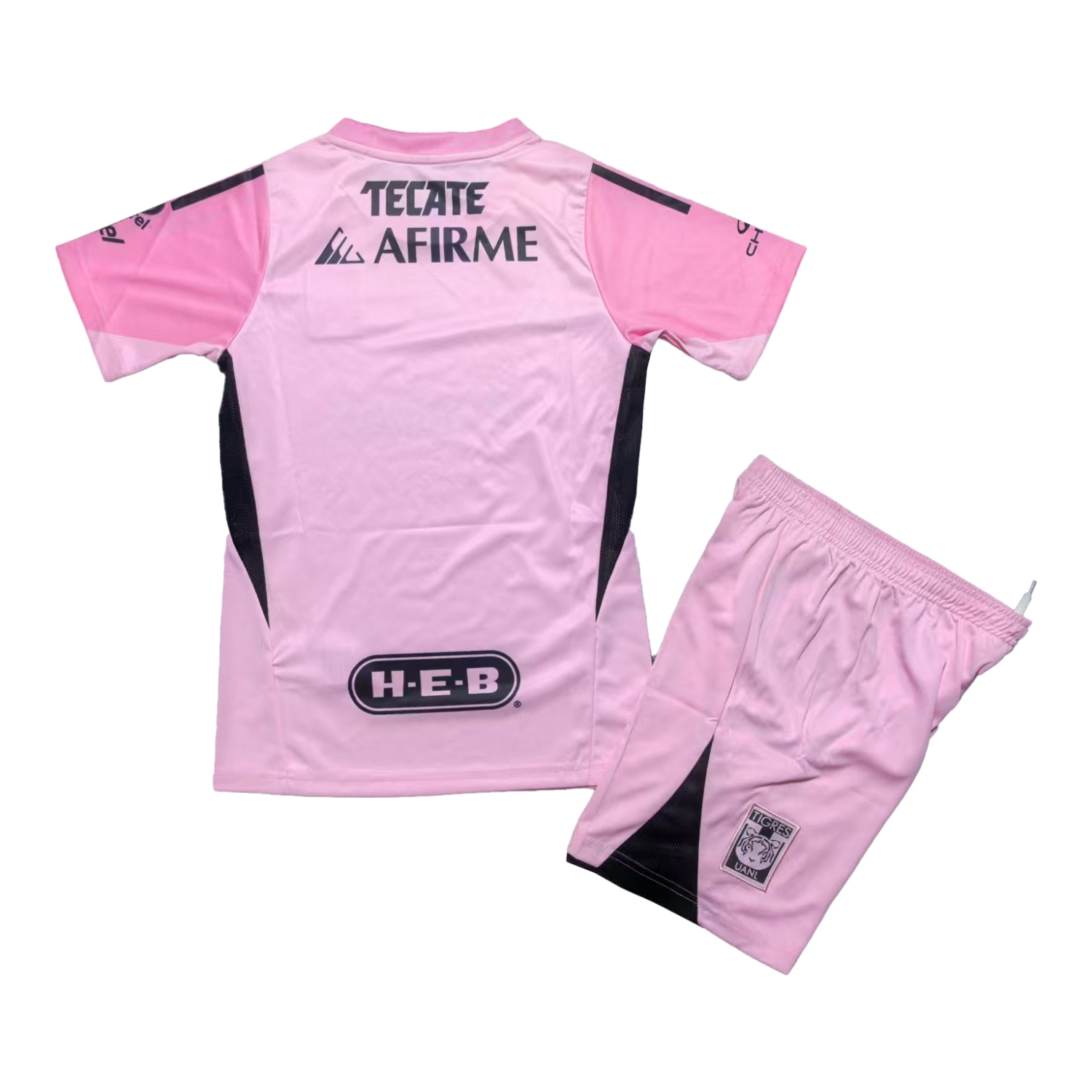 AlphaJersey-Tigres UANL 25-26 Pink Goalkeeper Kids Kit
