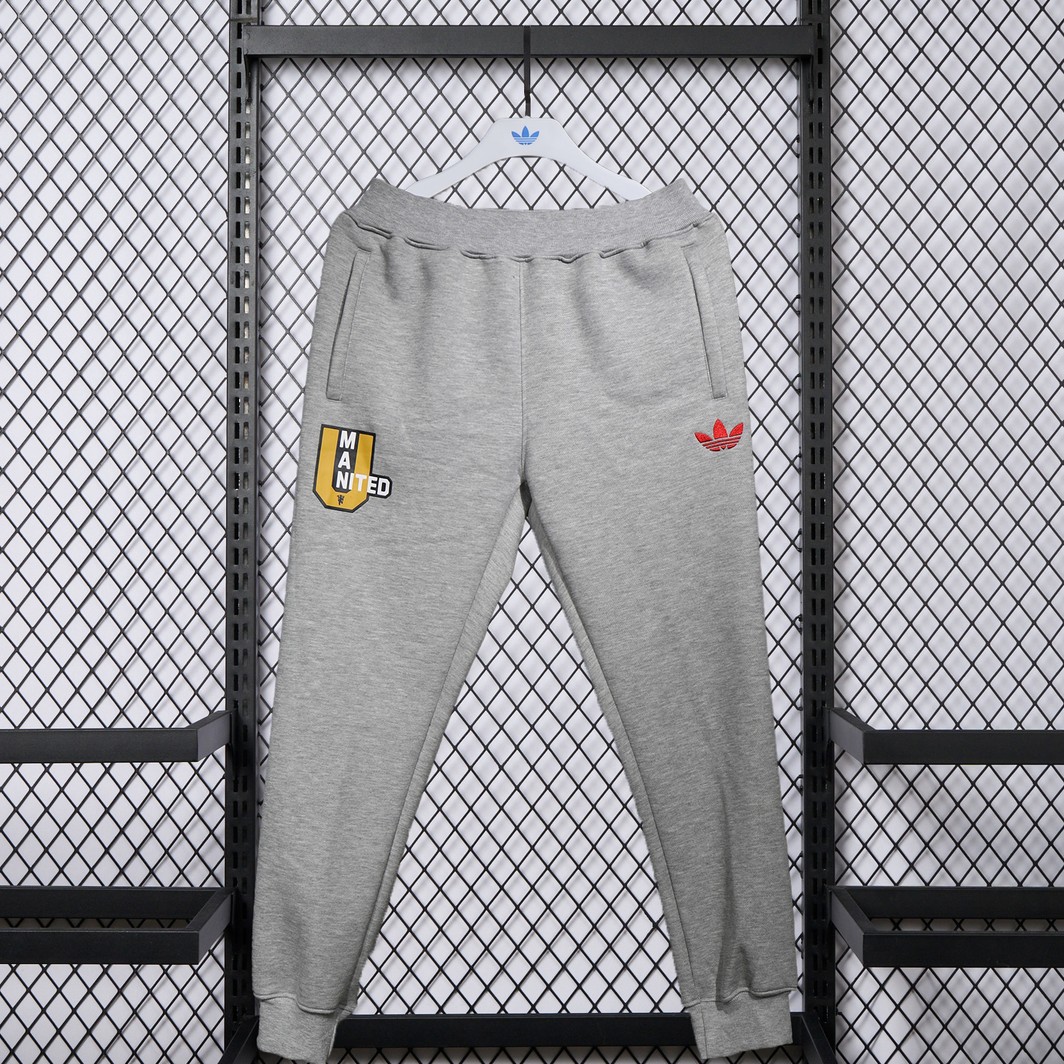 AlphaJersey-Manchester United 25-26 Pure Color Training Set - Grey Top and Grey Pants