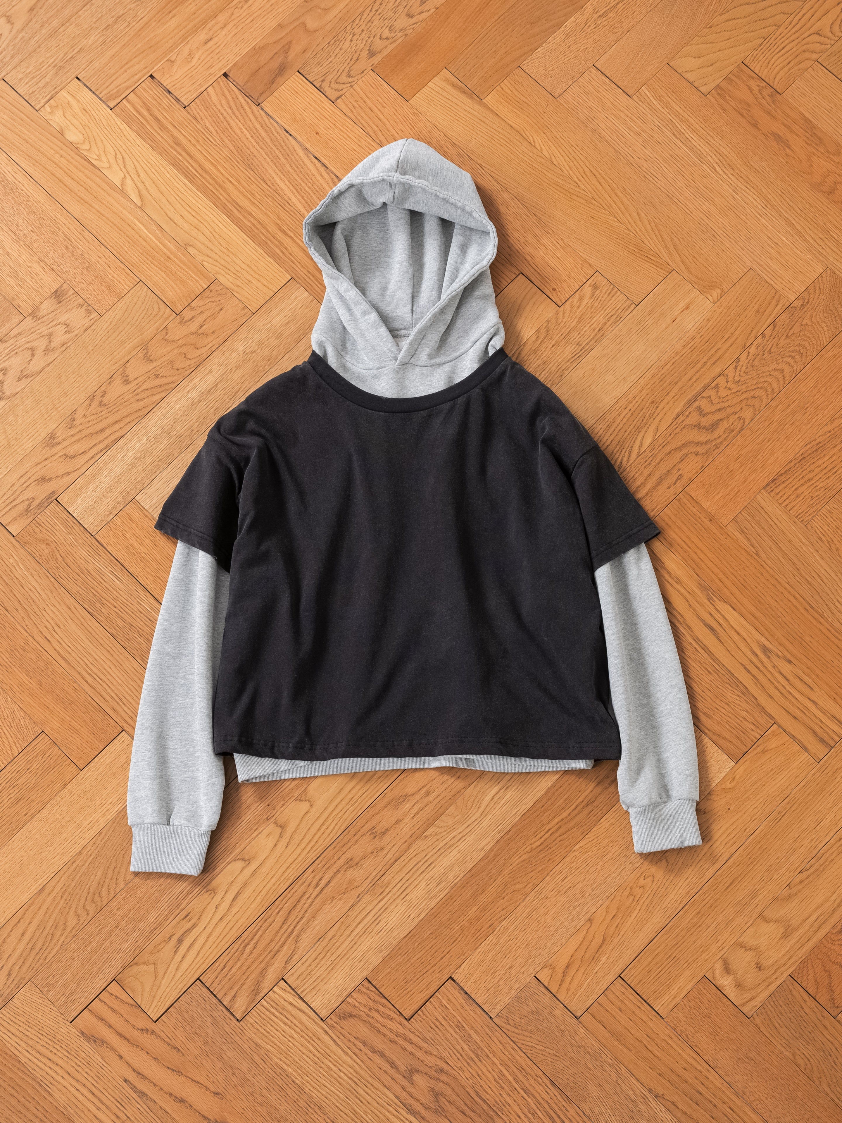 Double Layer Hoodie | Modern Menswear by yycbvcnbmmnbm