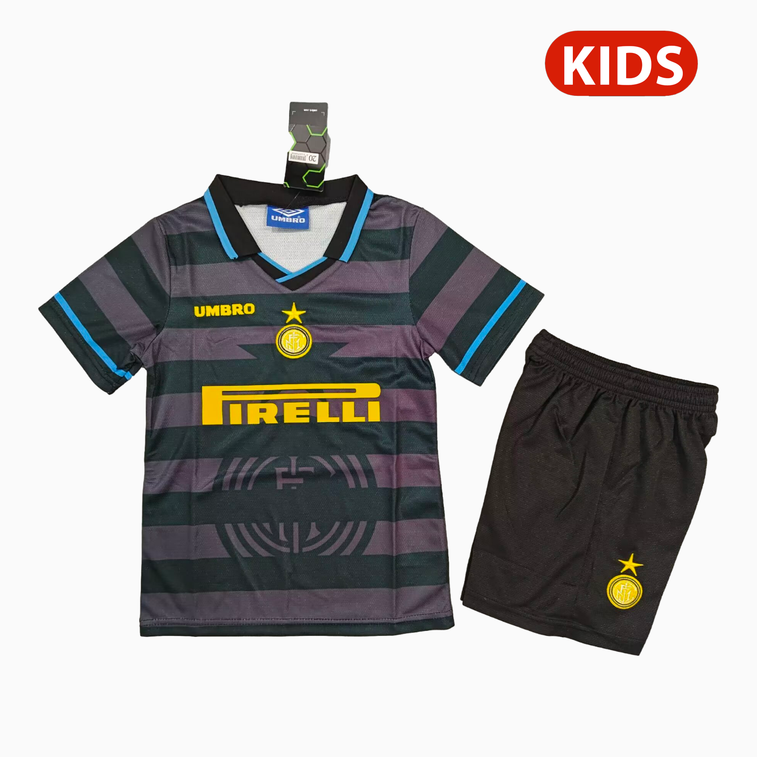 AlphaJersey-Retro Inter Milan 1997-98 Third Kids Kit