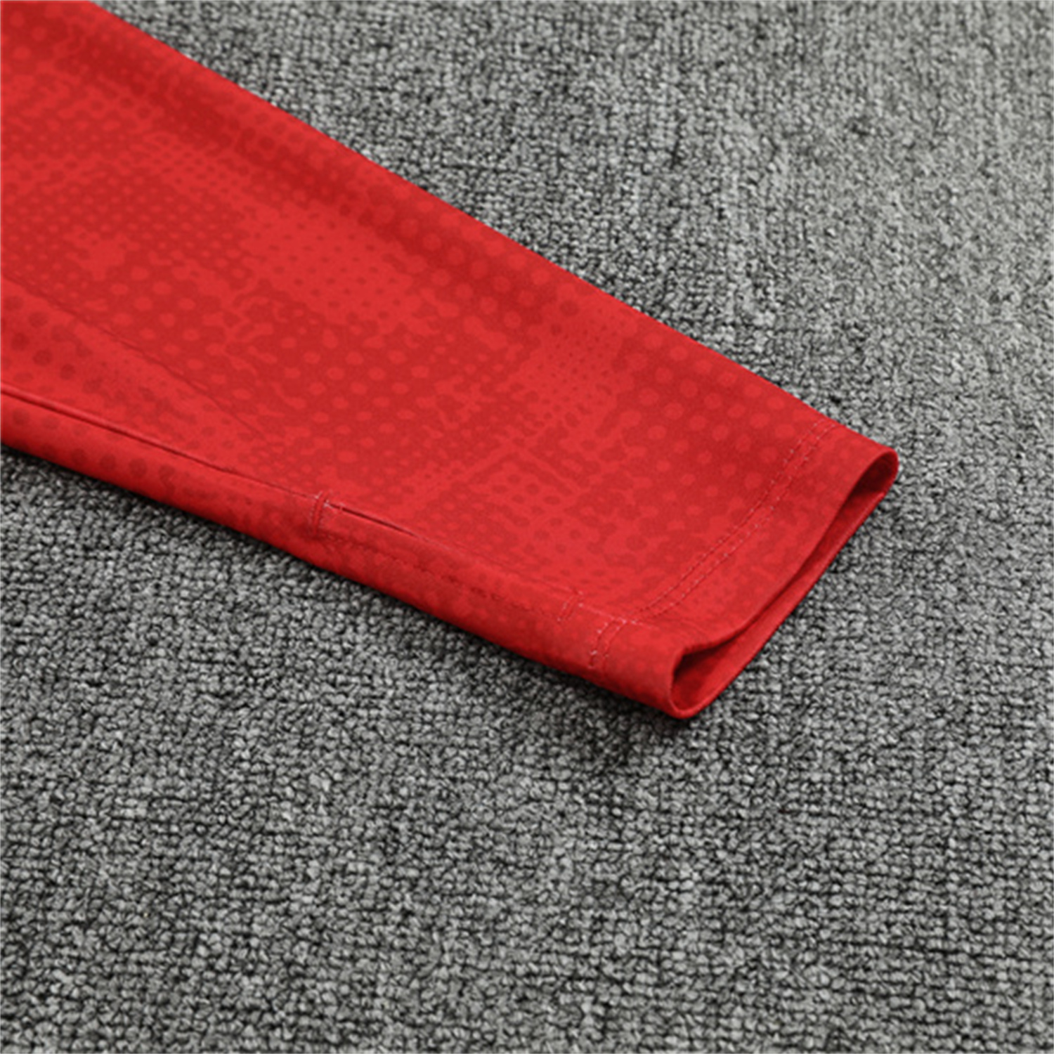 AlphaJersey-AC Milan 25-26 Long Sleeve Training Set - Red Top & Black Pants