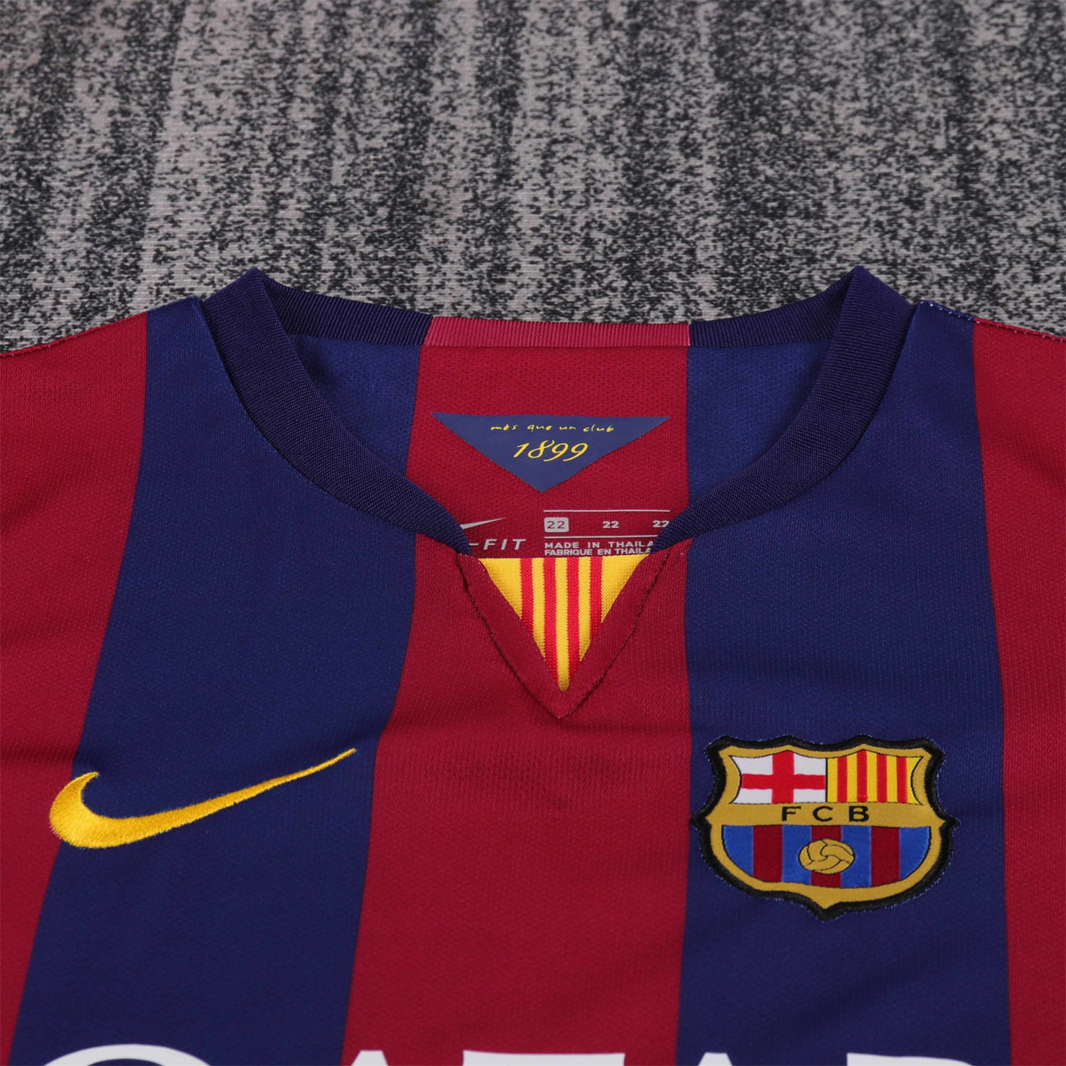 AlphaJersey-Retro Barcelona 2014-15 Home Kids Kit