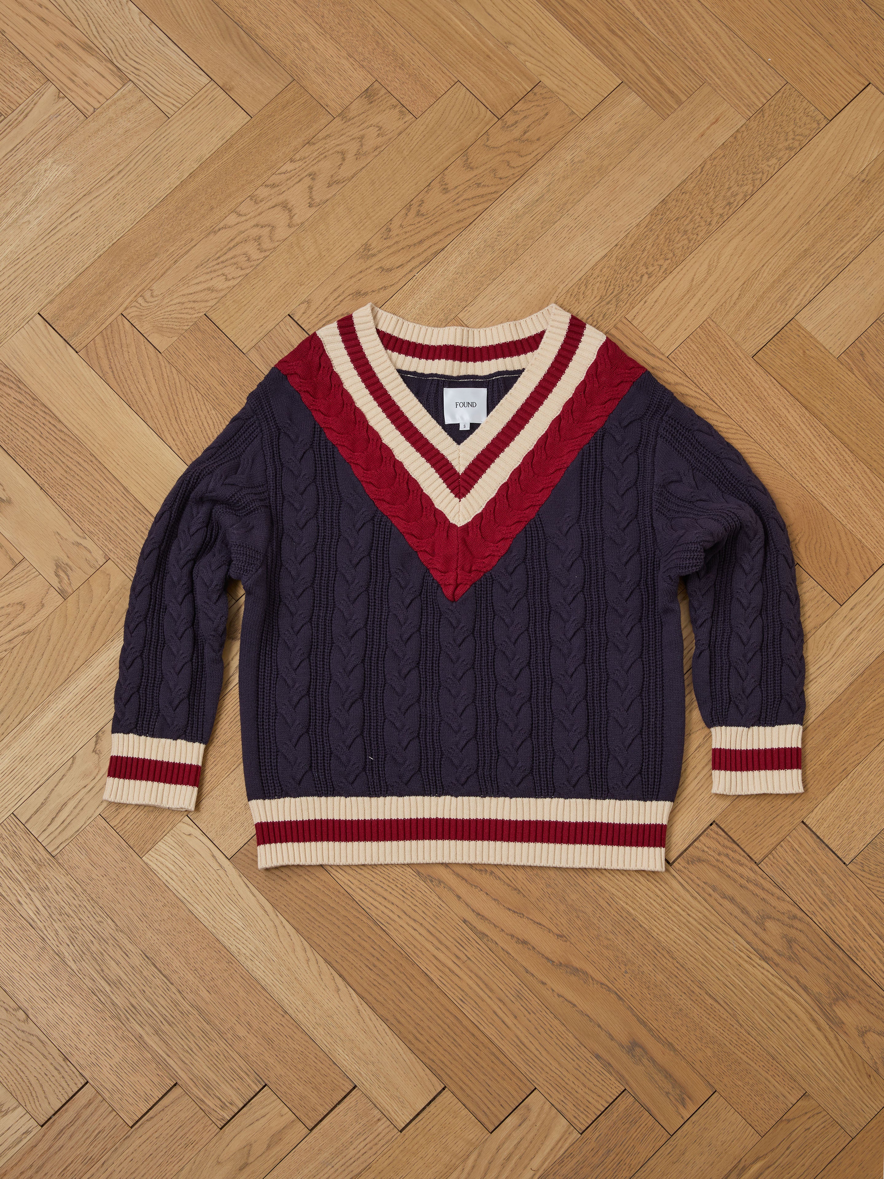 V-Neck Cricket Sweater | Modern Menswear by yycbvcnbmmnbm
