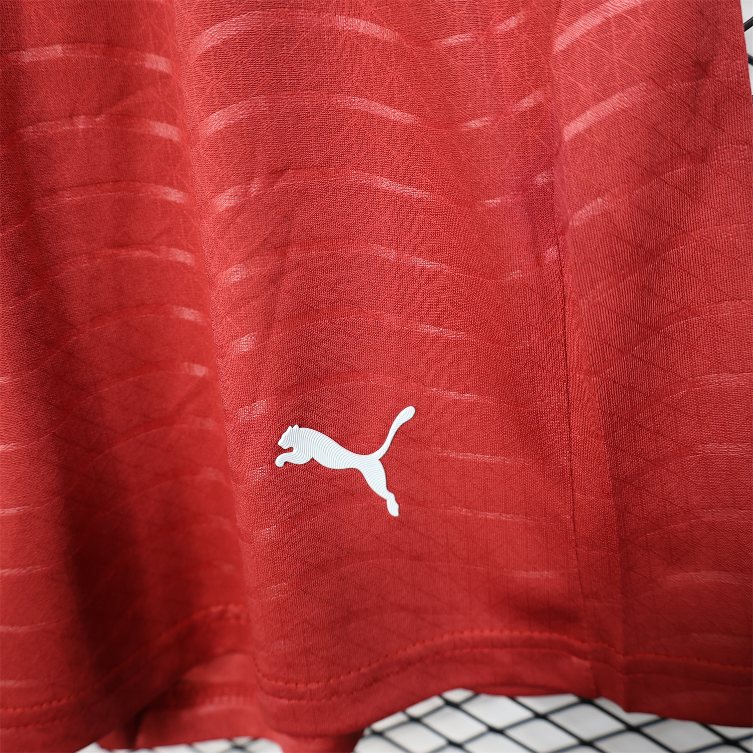 AlphaJersey-Portugal 2026 Home Red Shorts - Player Version