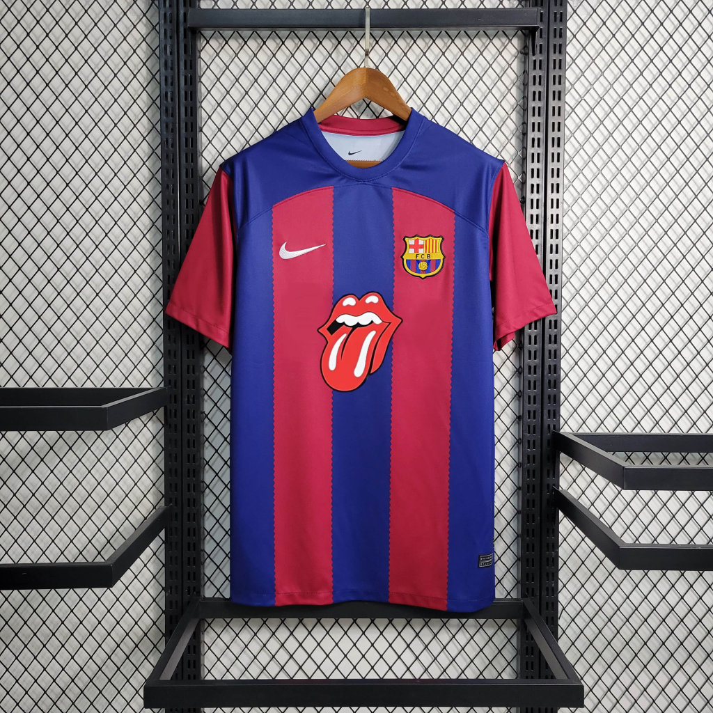 AlphaJersey-Barcelona X RS Iconic Tongue Jersey - Fans Version