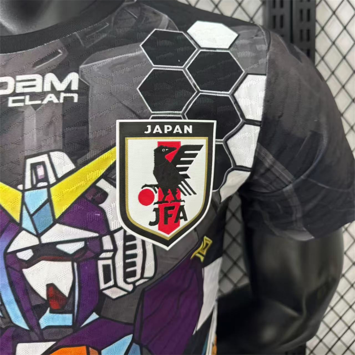 AlphaJersey-Japan 25-26 Gundam Black Special Edition Jersey - Player Version