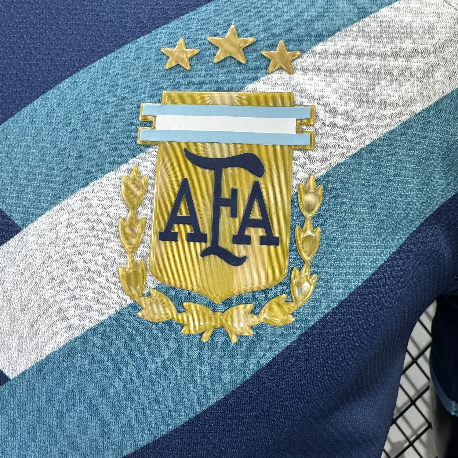 AlphaJersey-Argentina 2026 Blue Shoulder Stripes Special Jersey - Player Version