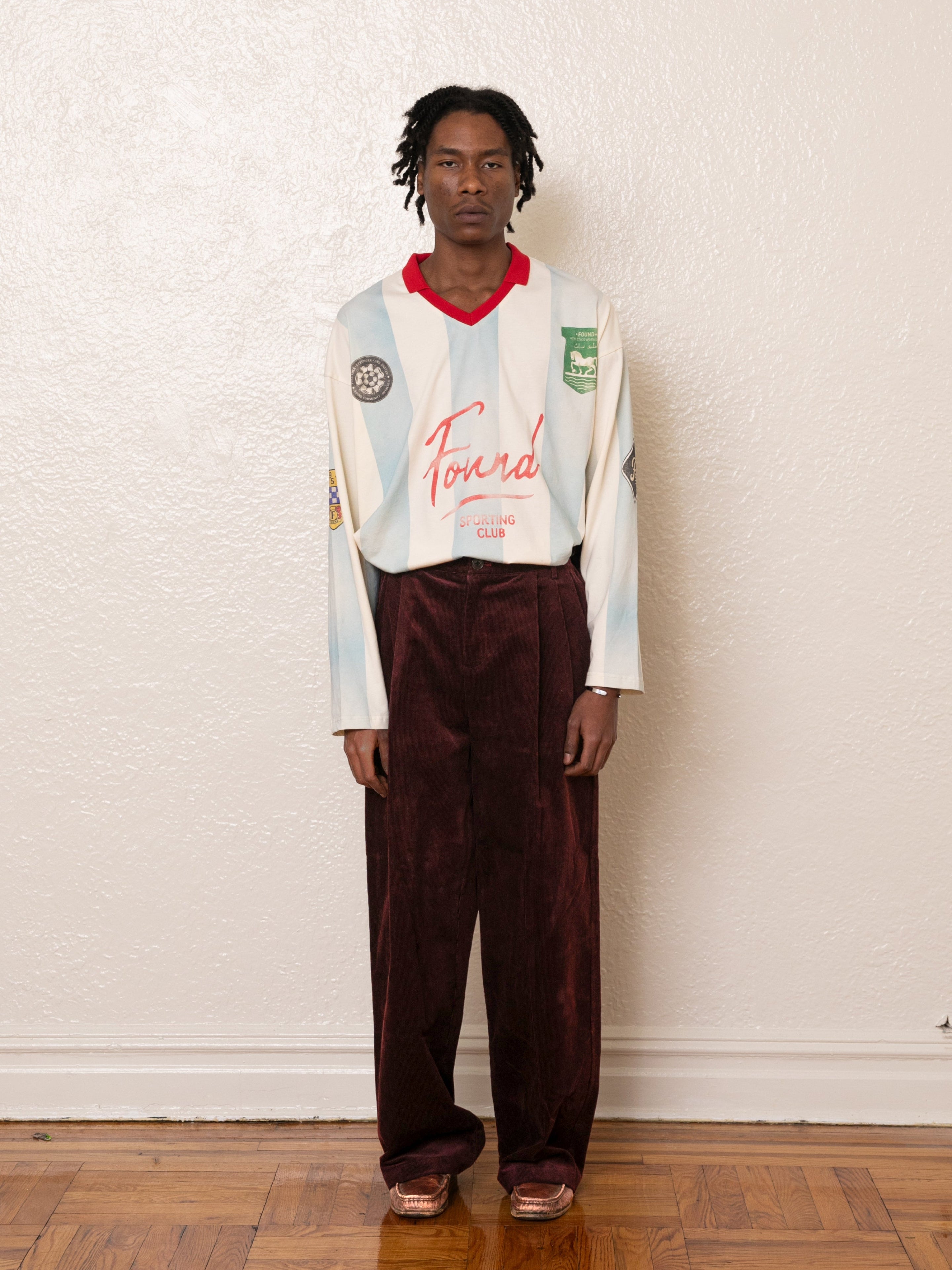 Corduroy Pleated Trouser | Modern Menswear by yycbvcnbmmnbm