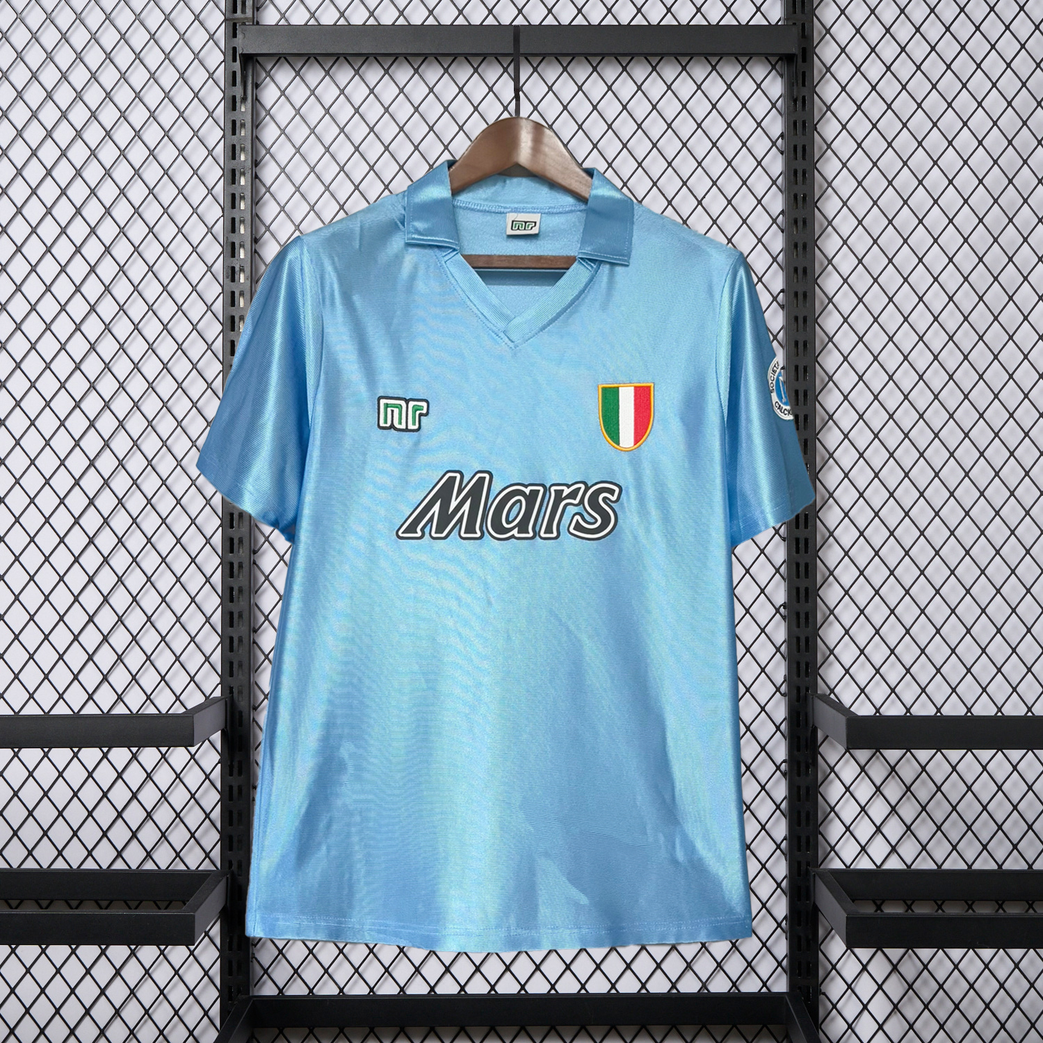AlphaJersey-Retro Napoli 1990-91 Home Blue Jersey