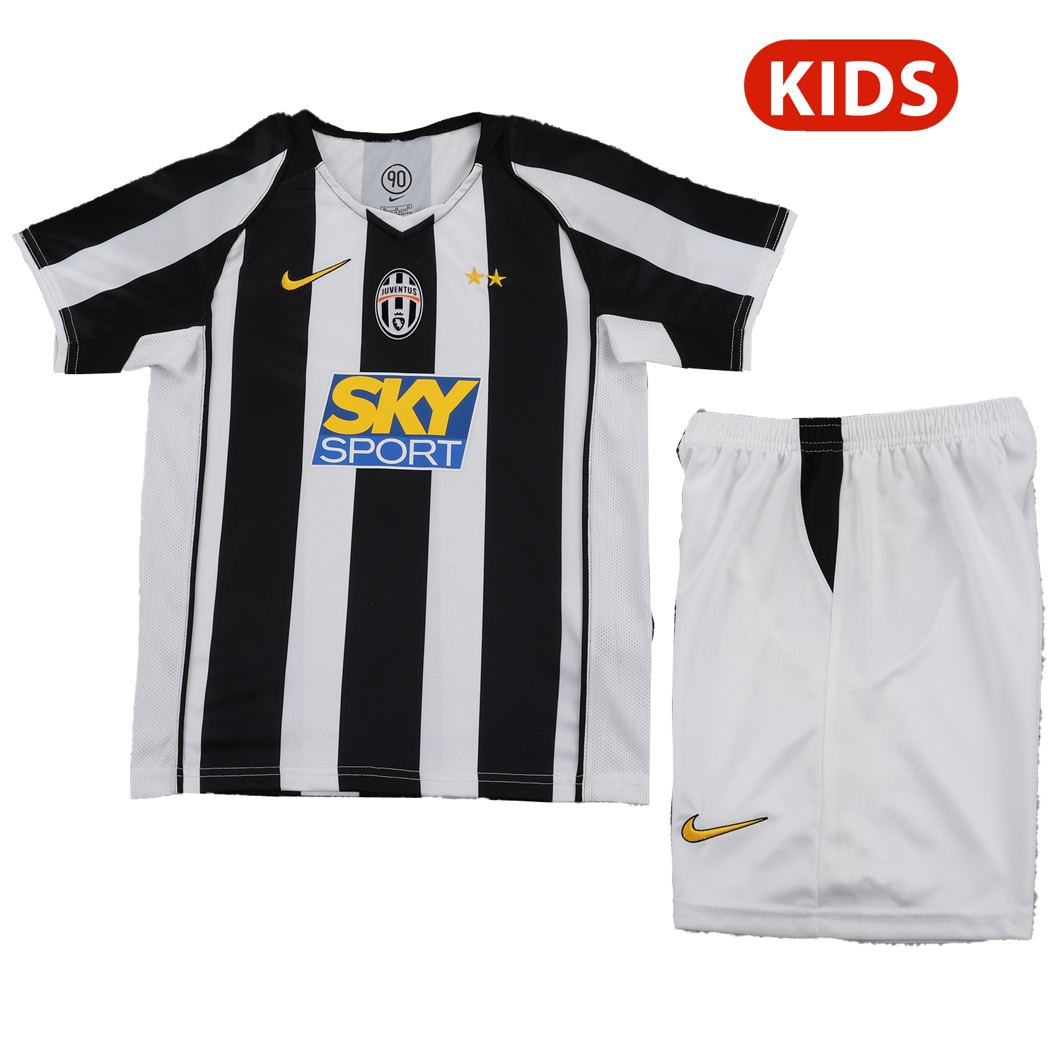 AlphaJersey-Retro Juventus 2004-05 Home Kids Kit
