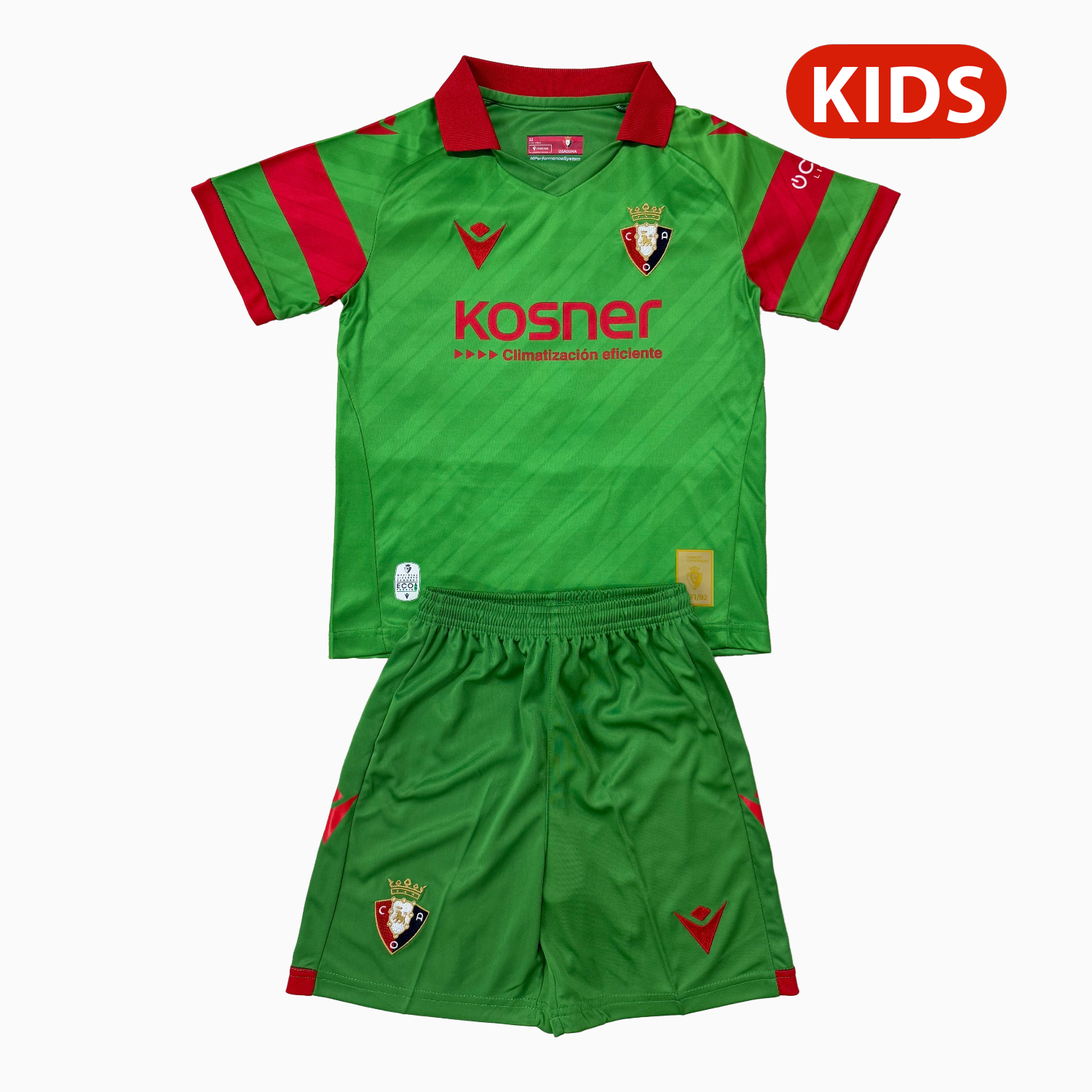 AlphaJersey-Osasuna 25-26 Away Kids Kit