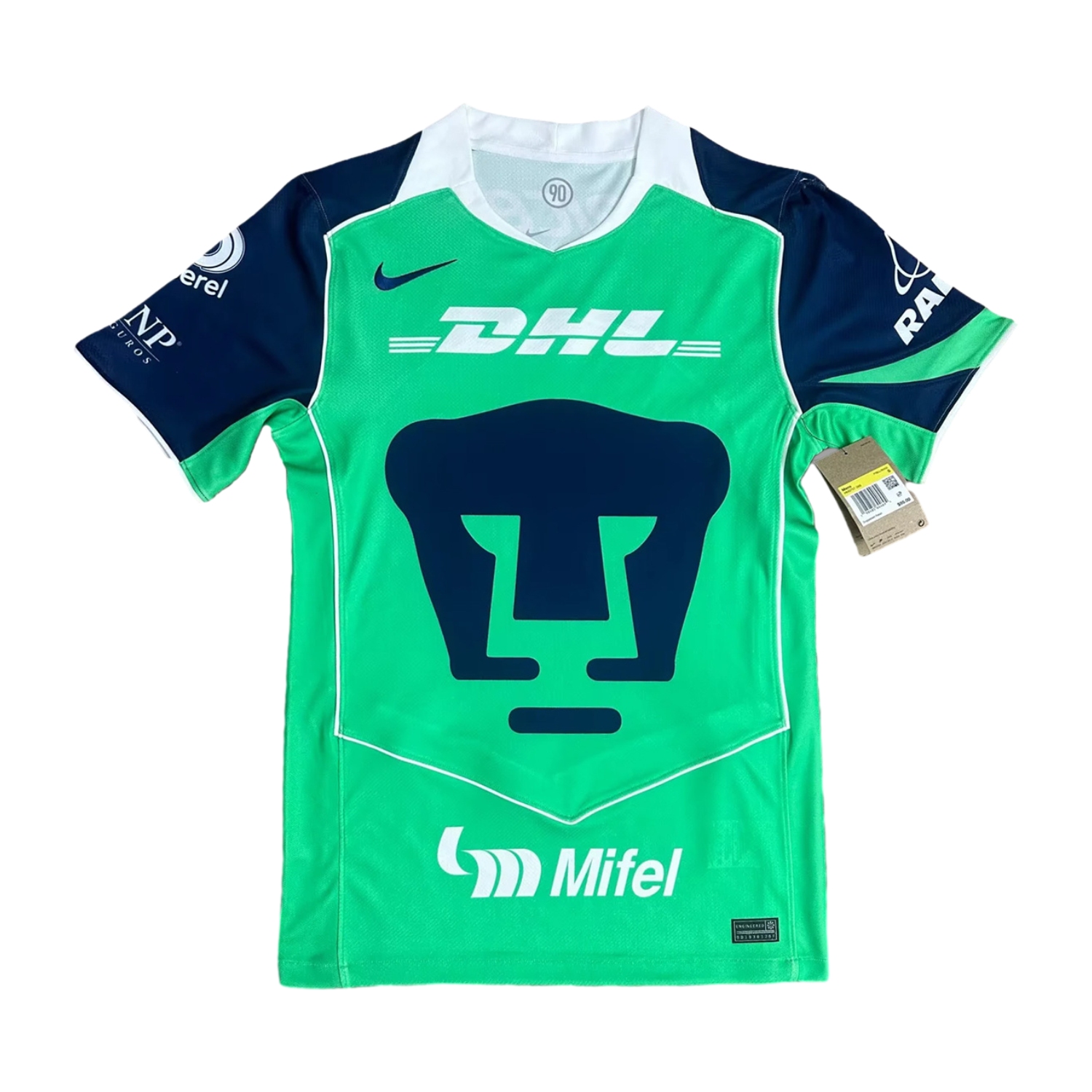 AlphaJersey-Pumas UNAM 25-26 Third Green Jersey - Fans Version
