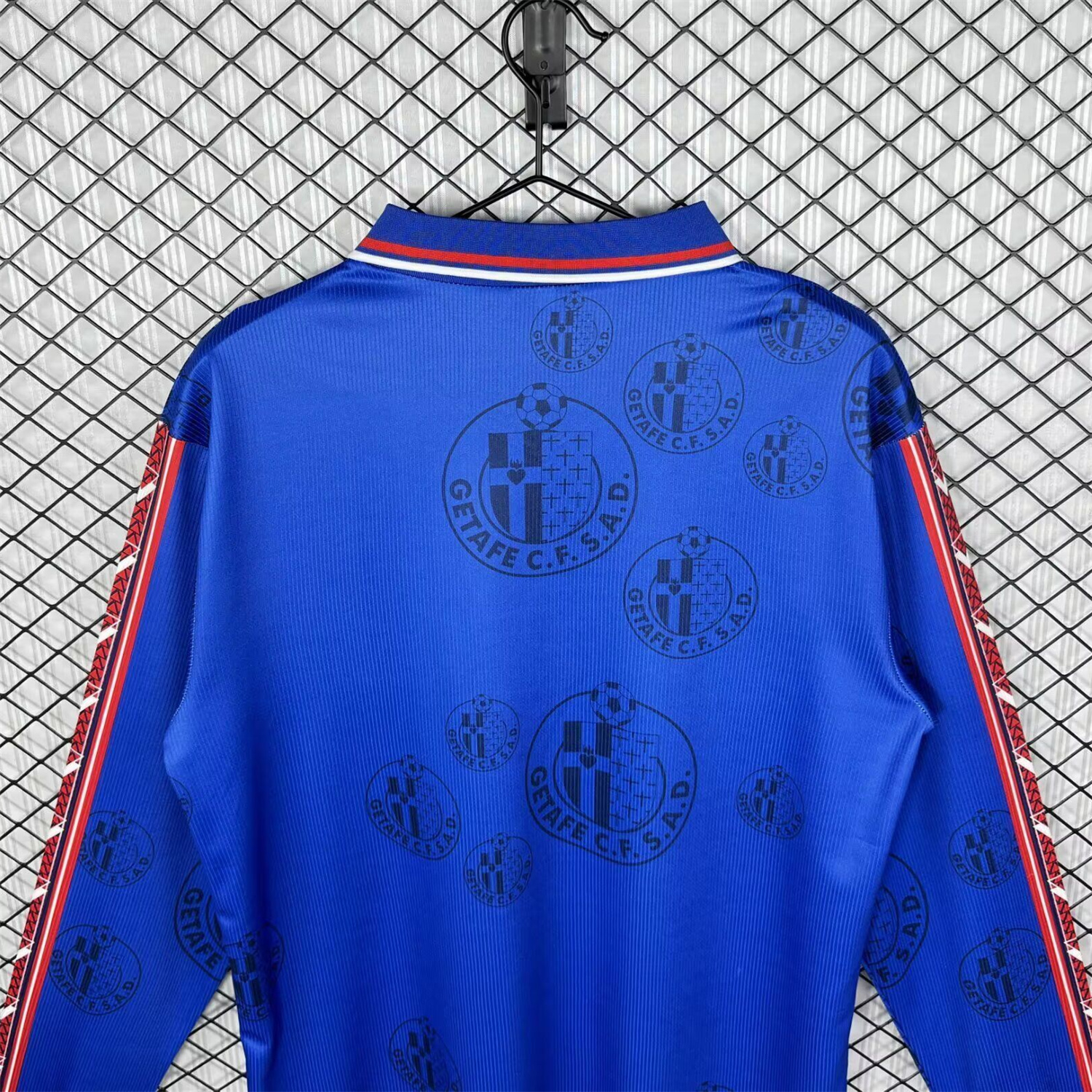 AlphaJersey-Retro Getafe 1998-99 Home Long Sleeves Jersey