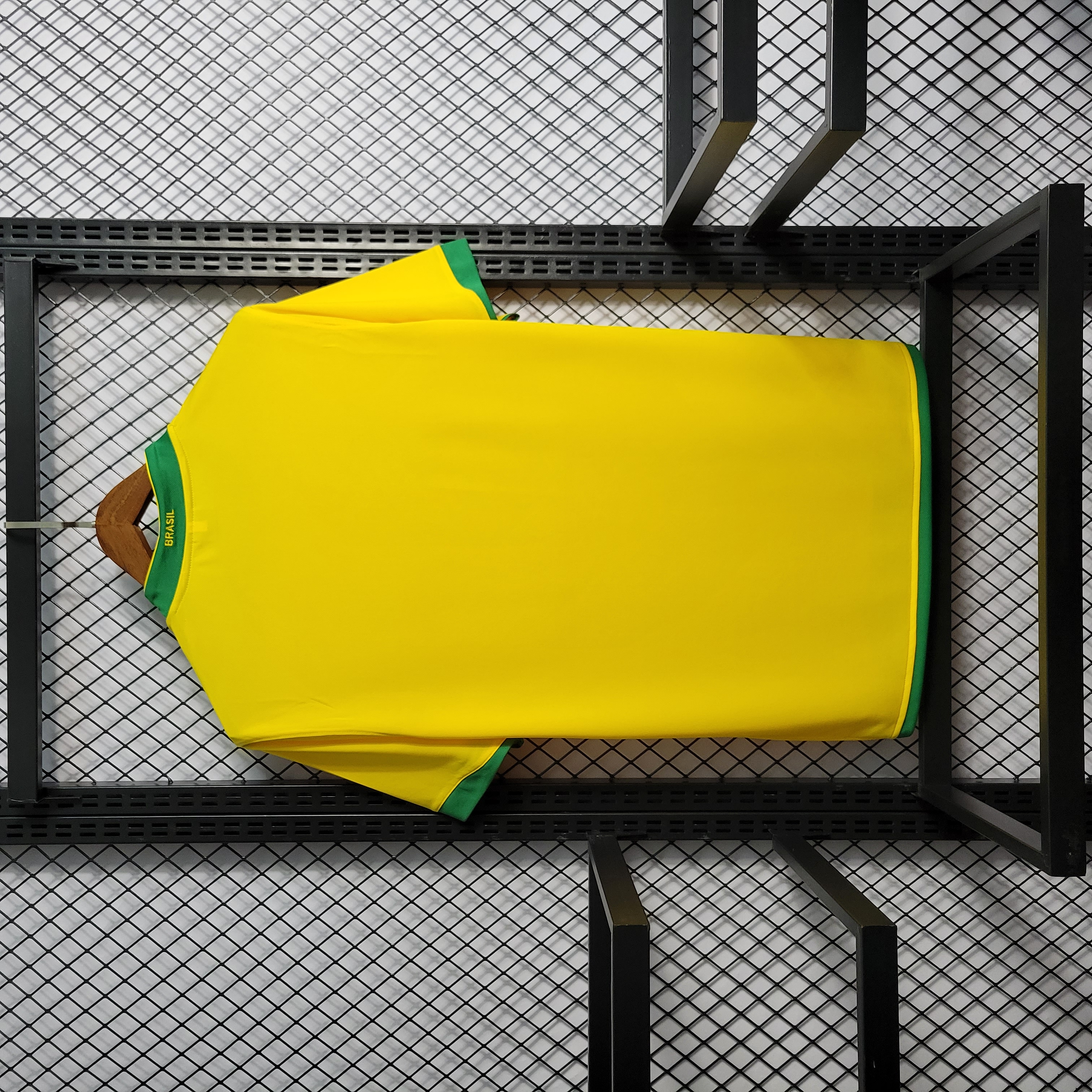AlphaJersey-Retro Brazil 2006 Home Stadium Jersey