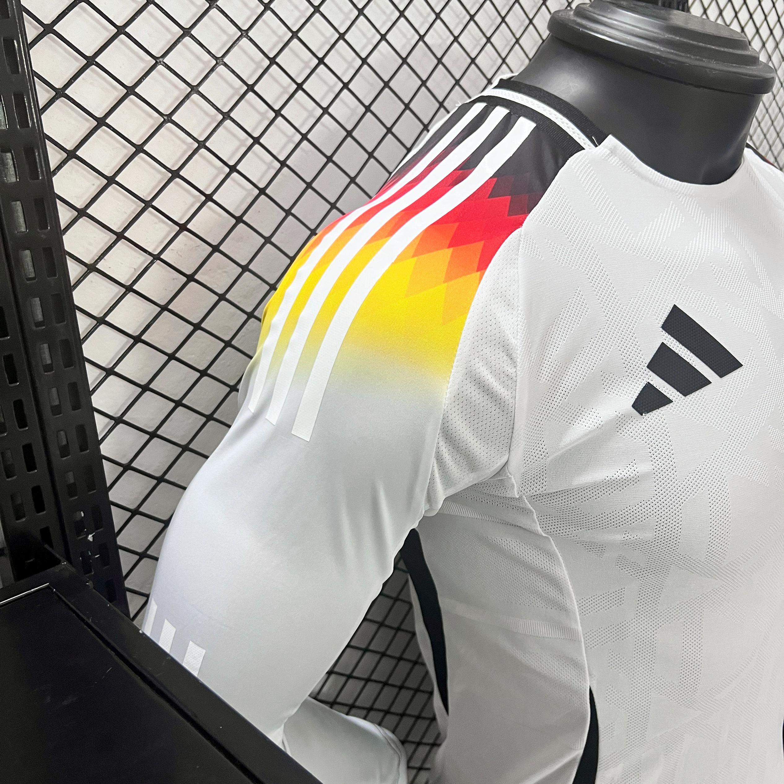 AlphaJersey-Germany 2024 Home Long Sleeve Jersey - Player Version