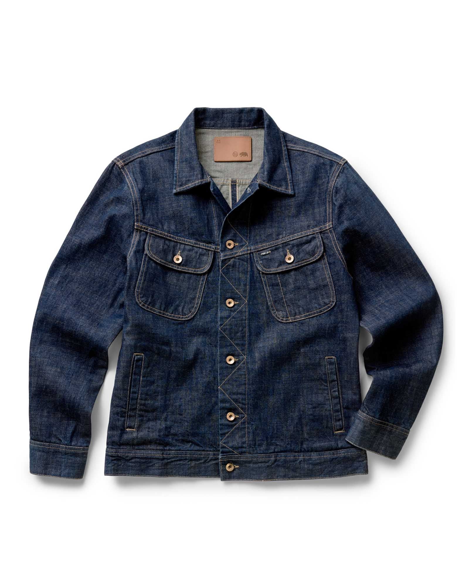 The Long Haul Jacket in Rinsed Organic Selvedge | Modern Menswear by yycbvcnbmmnbm