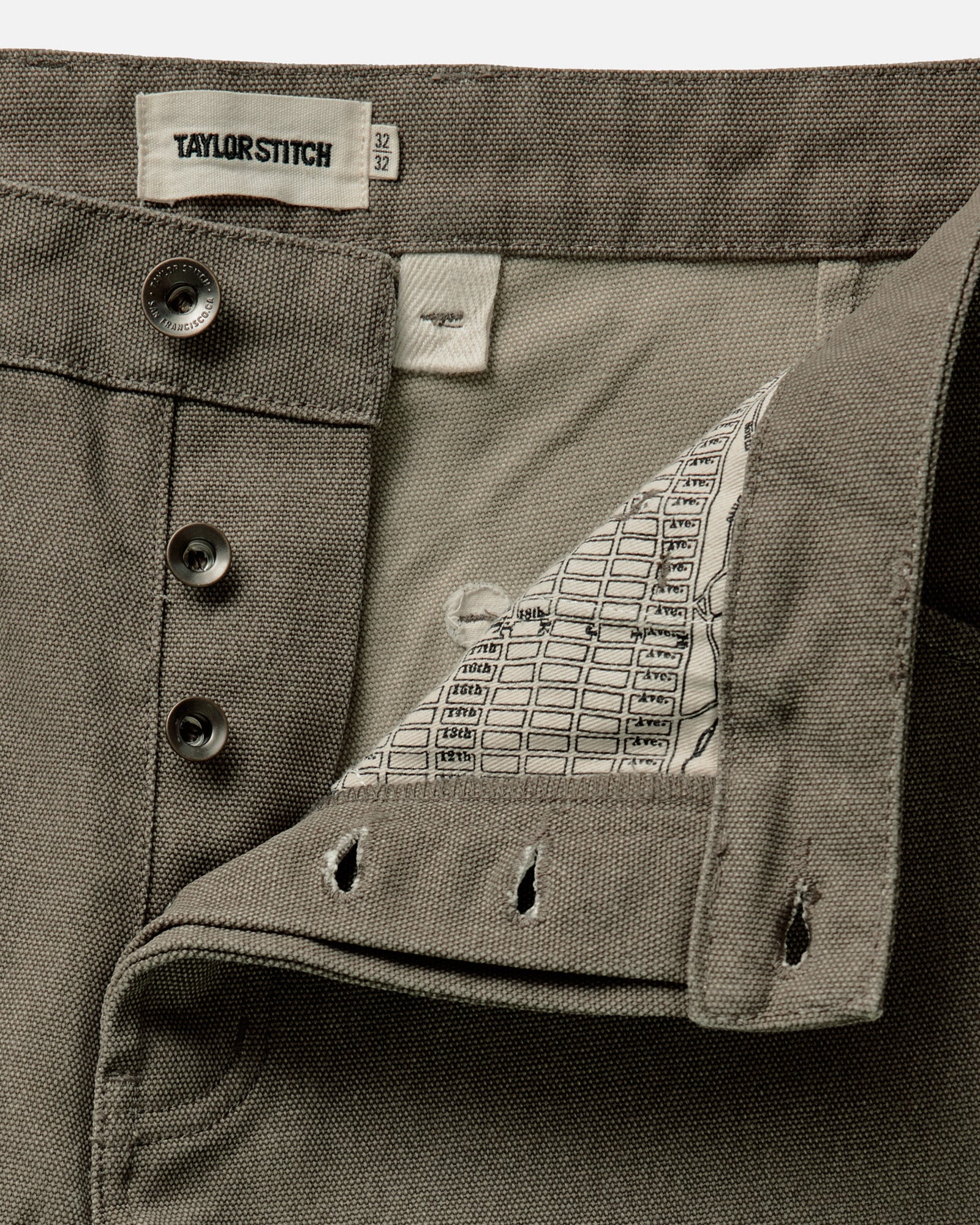 The Chore Pant in Stone Chipped Canvas | Modern Menswear by yycbvcnbmmnbm