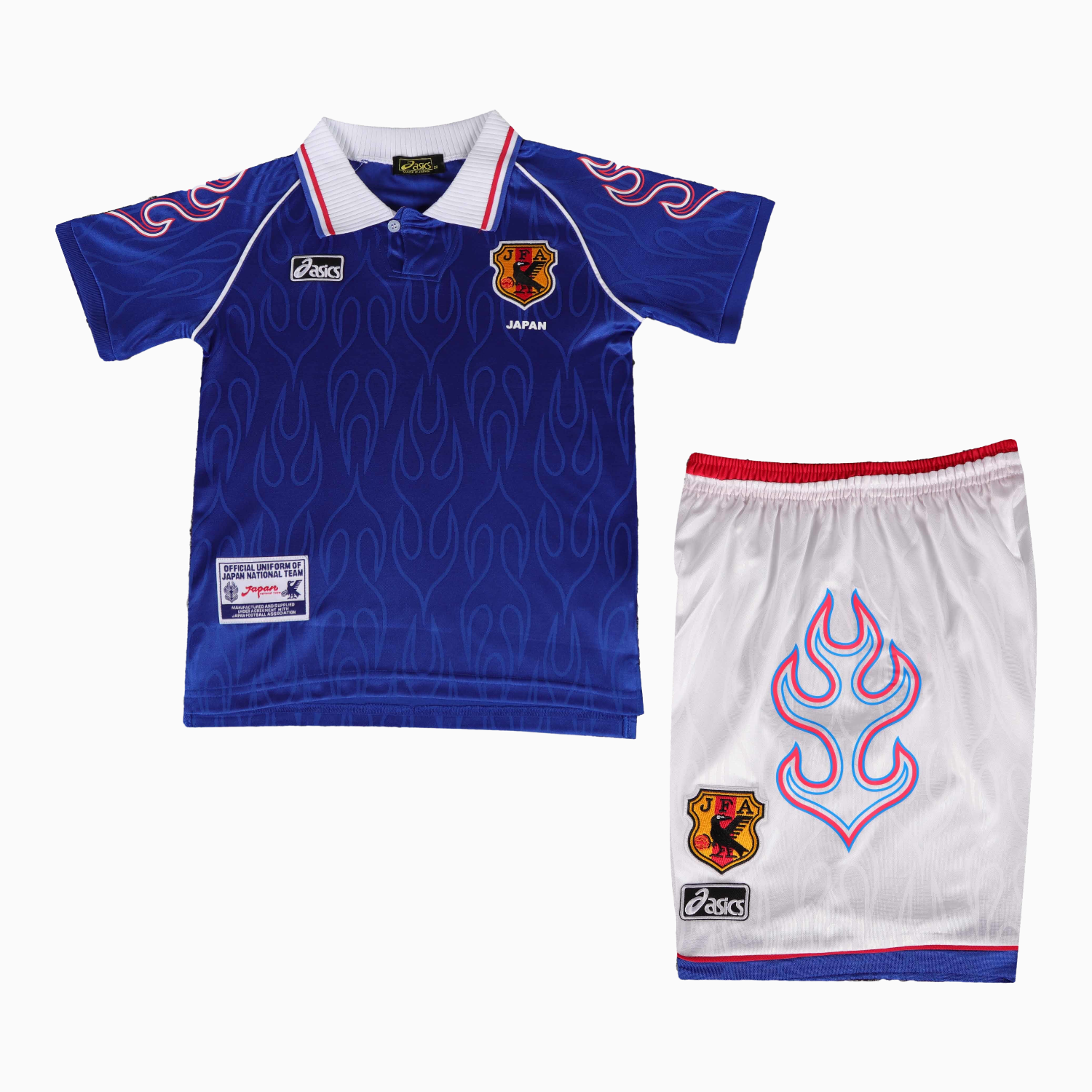 AlphaJersey-Retro Japan 1998 Home Kids Kit