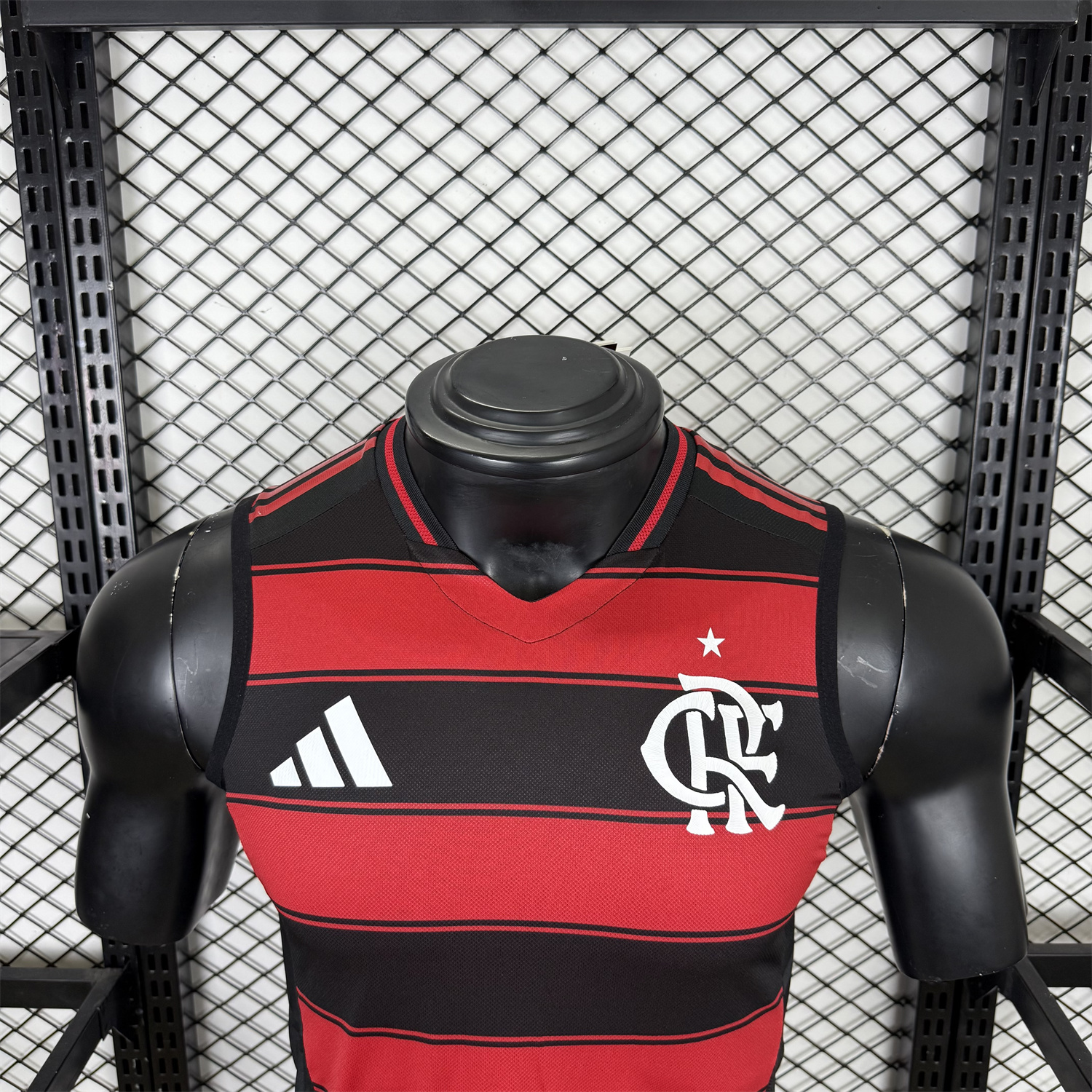 AlphaJersey-Flamengo 25-26 Home Unsponsored Vest - Player Version