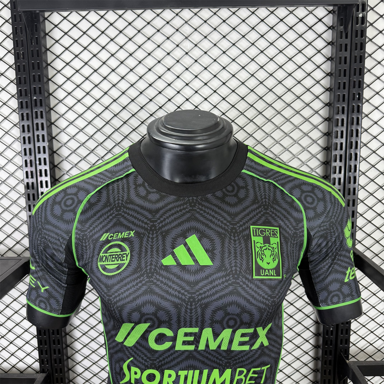 AlphaJersey-Tigres UANL 25-26 Third Jersey With All Sponsors - Player Version