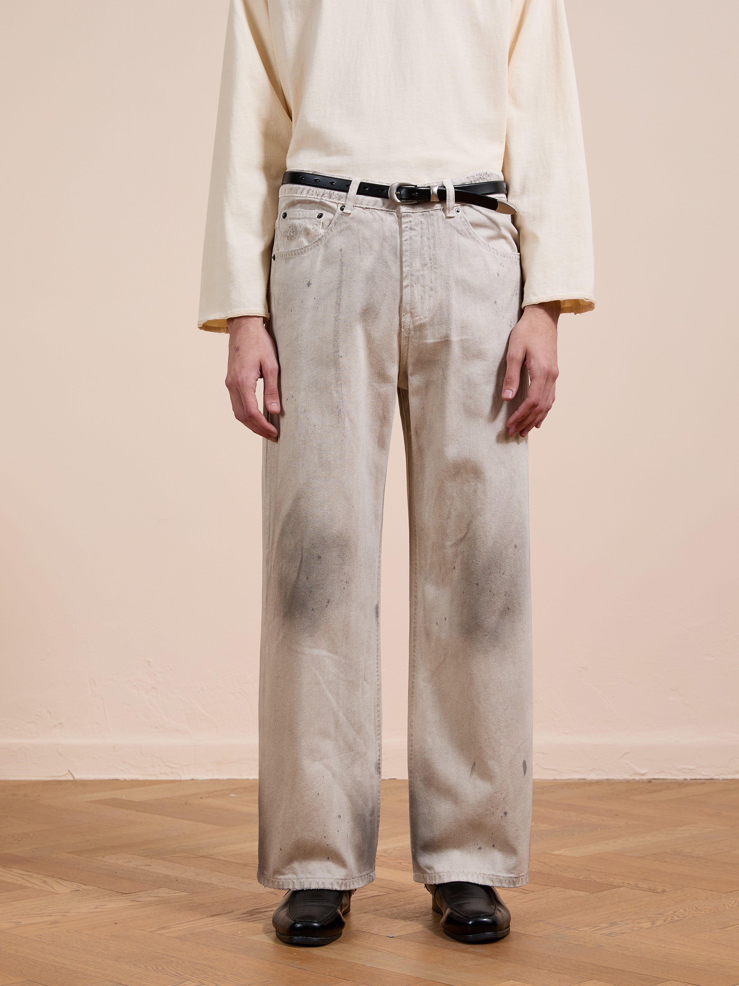 Lacy Baggy Jeans | Modern Menswear by yycbvcnbmmnbm