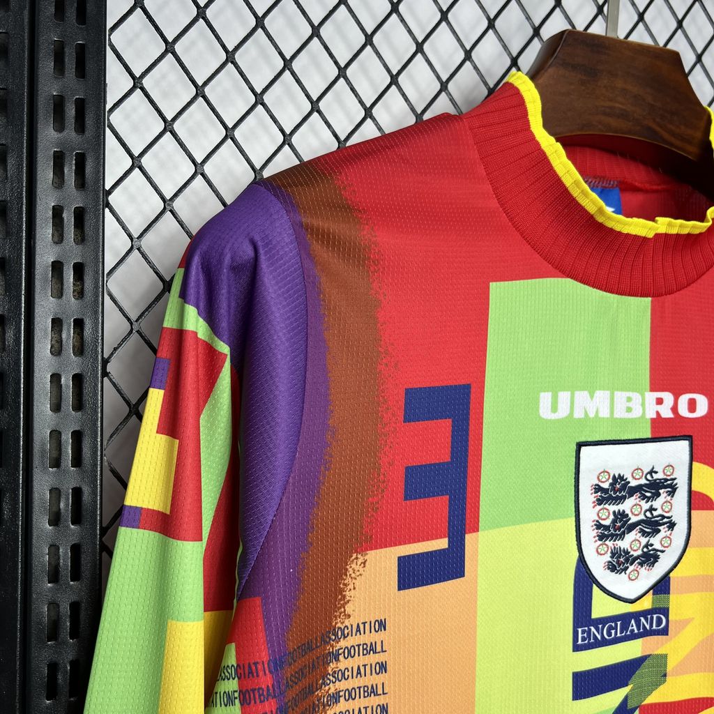 AlphaJersey-Retro England 1996 Goalkeeper Long Sleeve Jersey