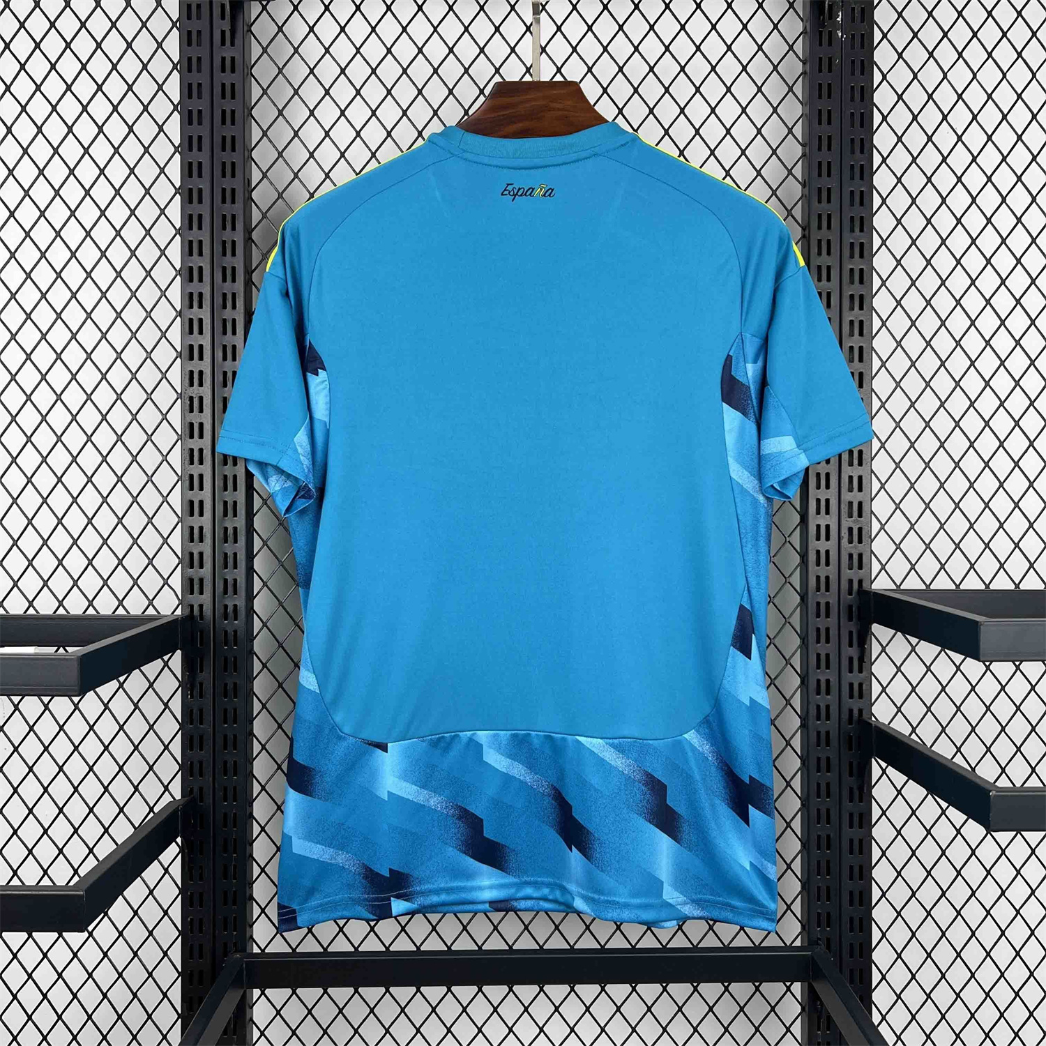 AlphaJersey-Spain 2026 Goalkeeper Blue Jersey - Fans Version