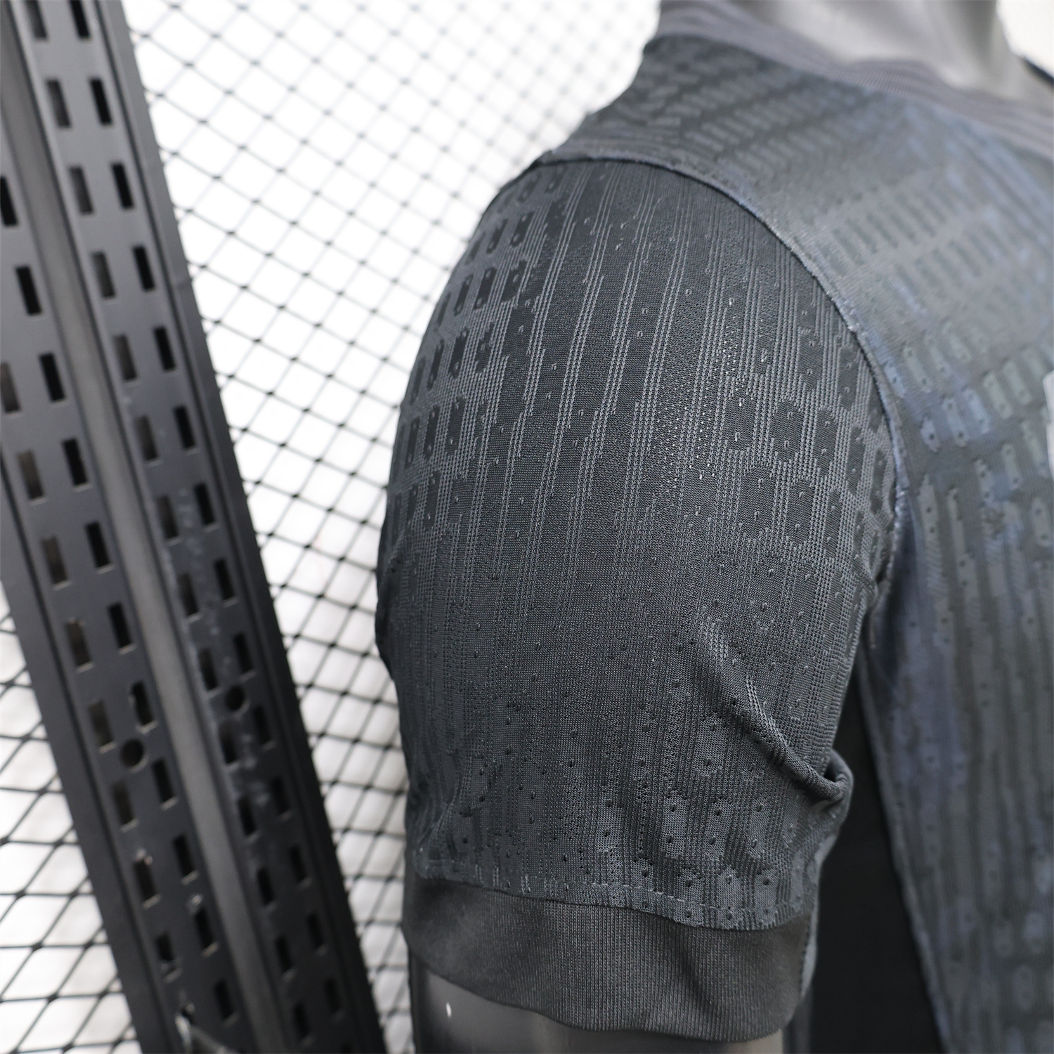 AlphaJersey-Barcelona 25-26 Blue Texture Black Special Jersey - Player Version