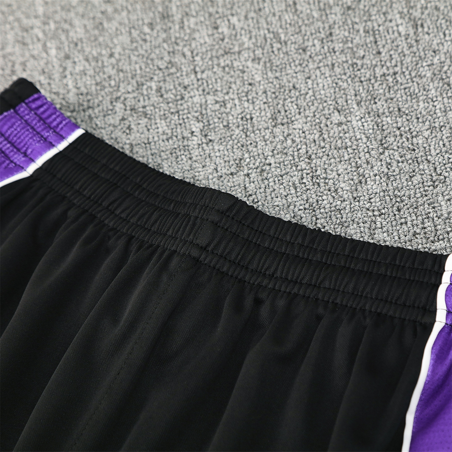 AlphaJersey-Real Madrid 25-26 Vest Training Set - Blue Edge Black Vest & Black Shorts