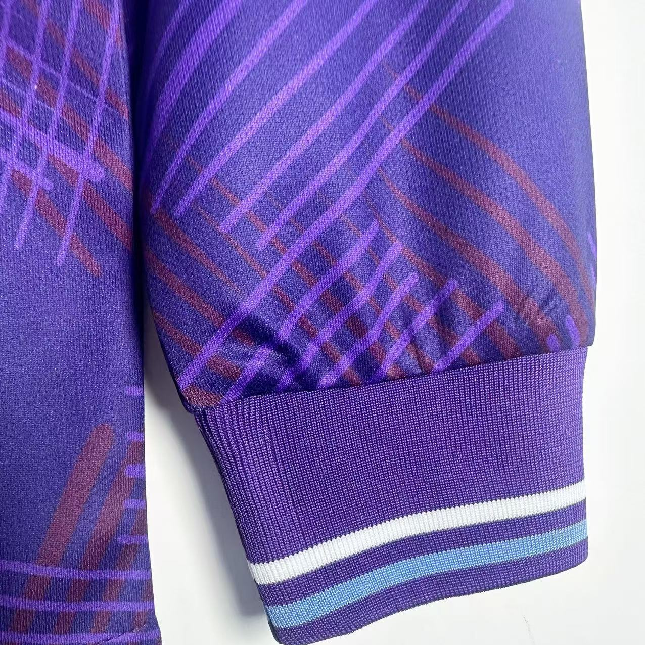 AlphaJersey-Retro Fiorentina 1992-93 Home Long Sleeve Jersey