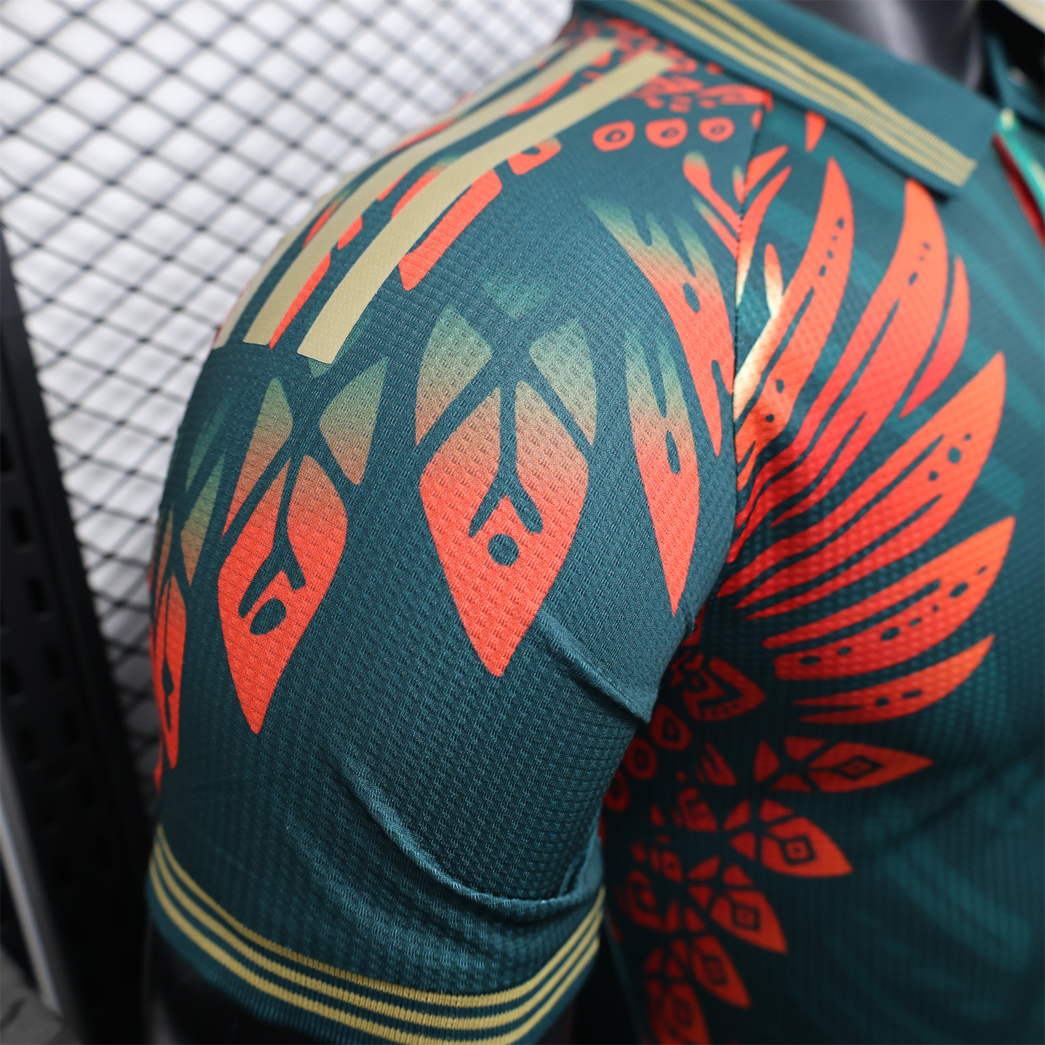 AlphaJersey-Mexico 2025 Red Eagle Special Edition Green Jersey - Player Version