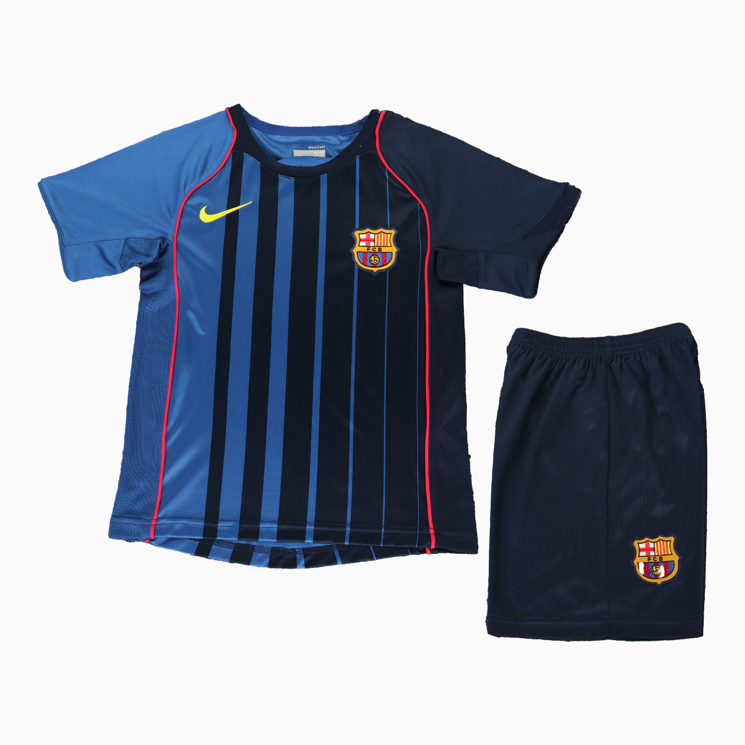 AlphaJersey-Retro Barcelona 2004-05 Away Kids Kit