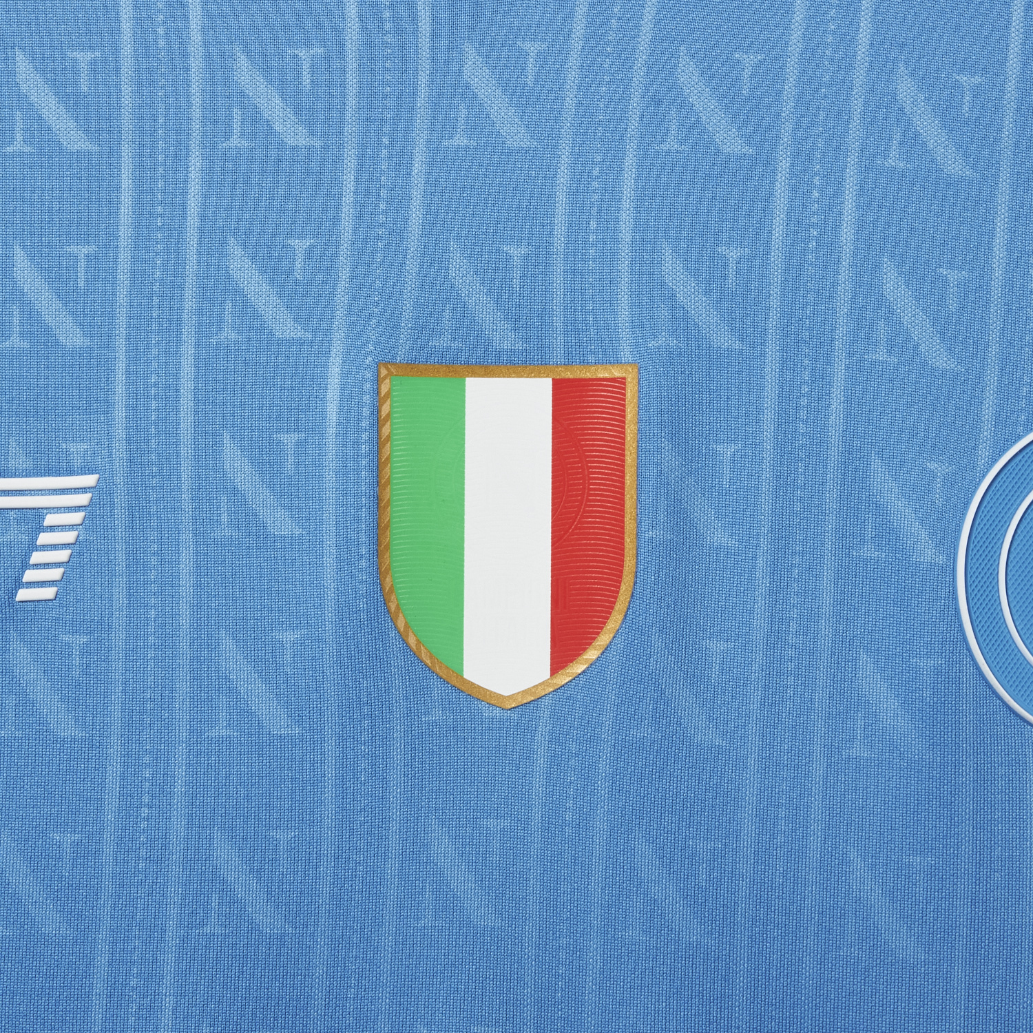 AlphaJersey-Napoli 25-26 European Home Blue Jersey - Fans Version