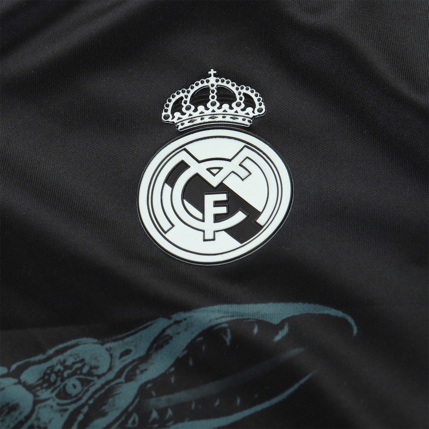 AlphaJersey-Retro Real Madrid 2014-15 Third Long Sleeves Kids Kit
