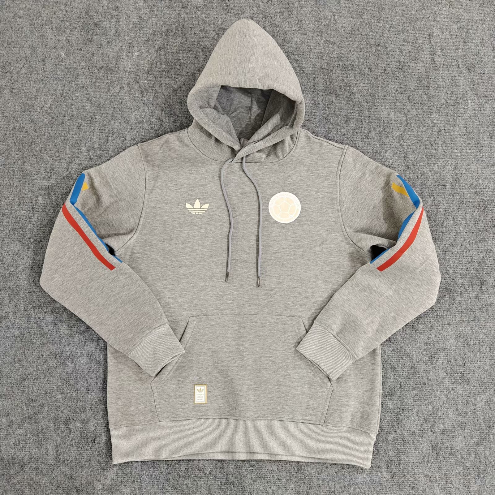 AlphaJersey-Colombia 2024 100th Anniversary Hooded - Gray