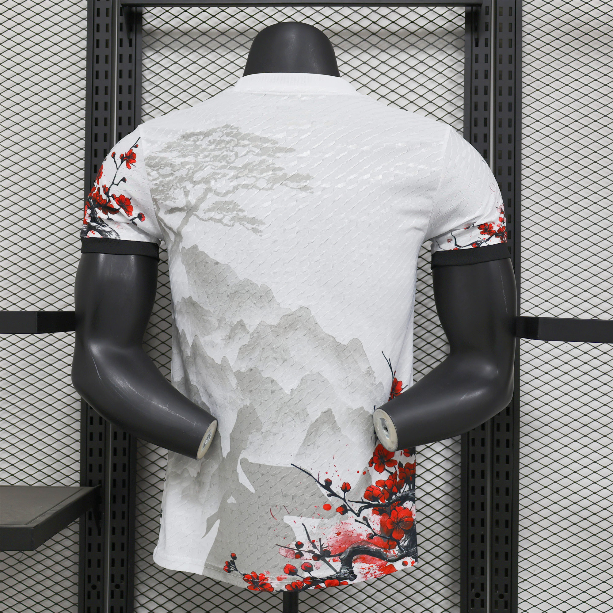AlphaJersey-Japan 2024 White Dragon Special plum bossom Edition Jersey - Player Version