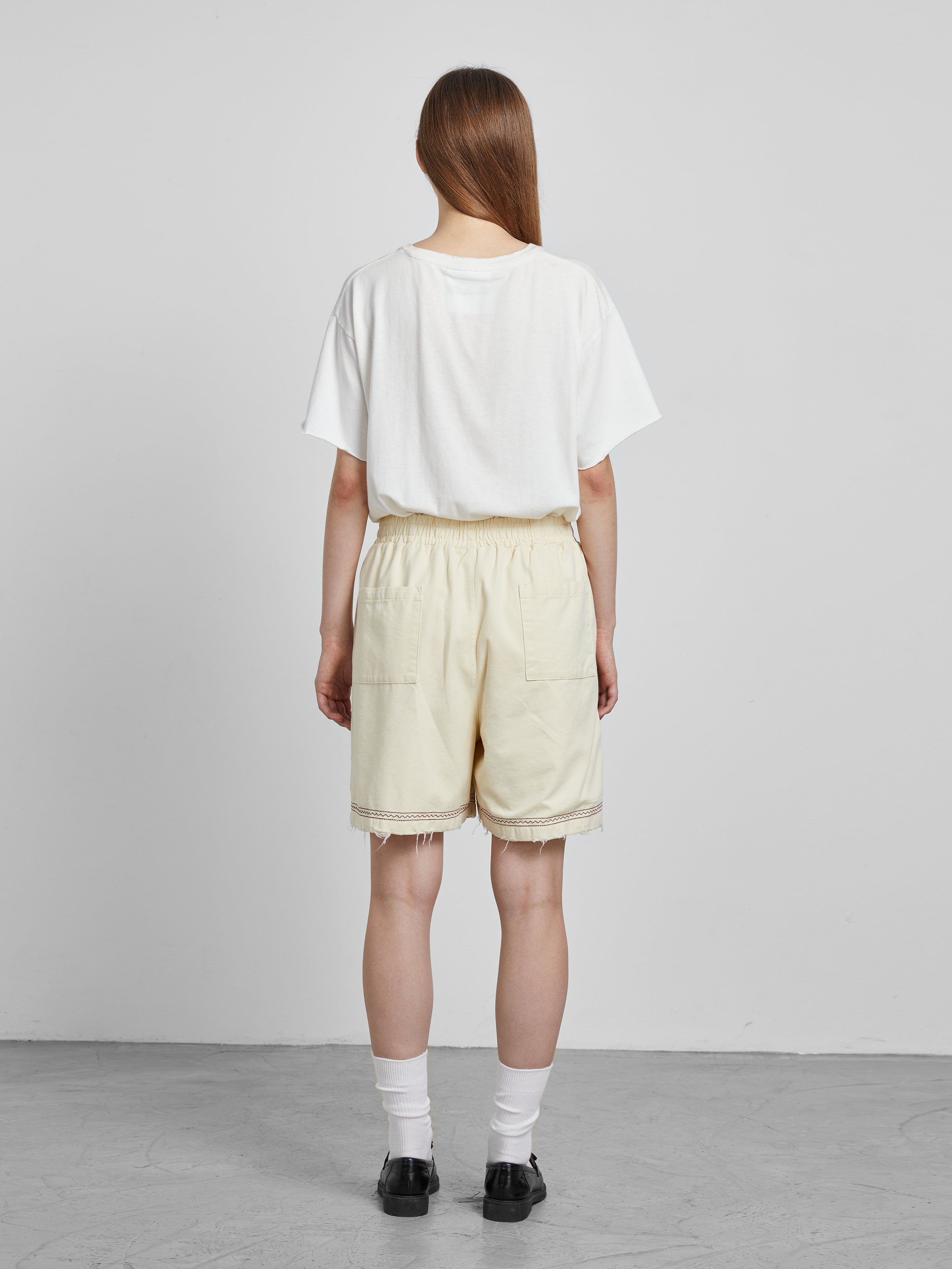 Embroidered Horse Shorts | Modern Menswear by yycbvcnbmmnbm