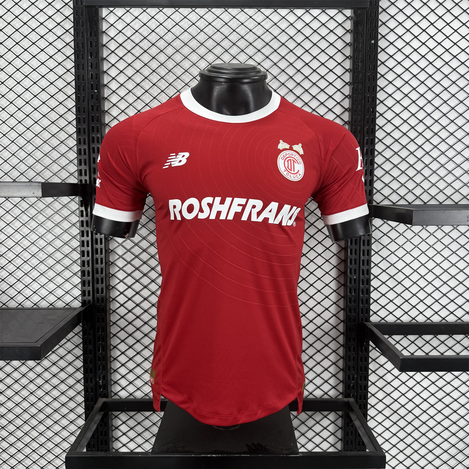AlphaJersey-【The Double Winners】Toluca 25-26 Red Special Jersey - Player Version