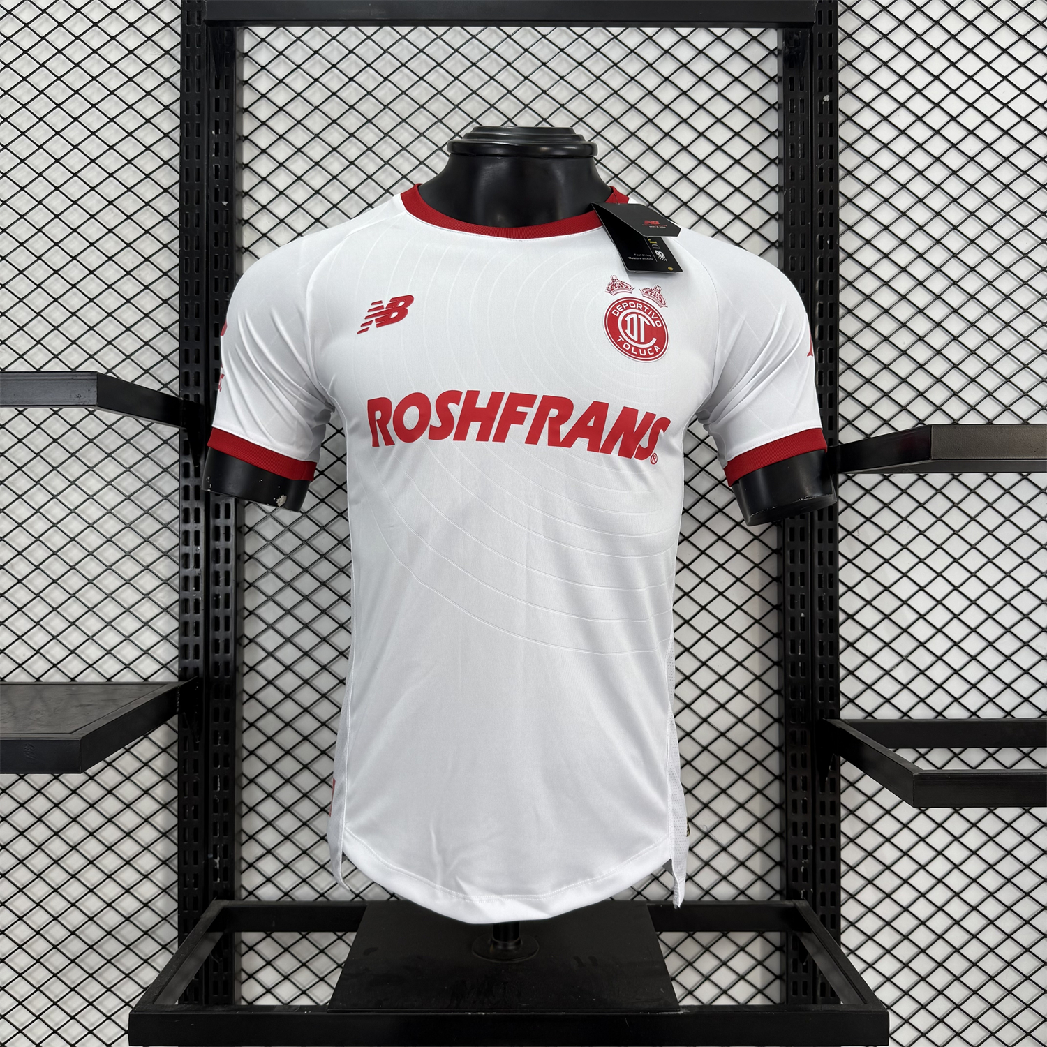 AlphaJersey-【The Double Winners】Toluca 25-26 White Special Jersey - Player Version