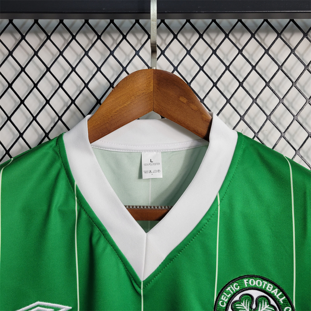 AlphaJersey-Retro Celtic 1984-86 Home Stadium Jersey