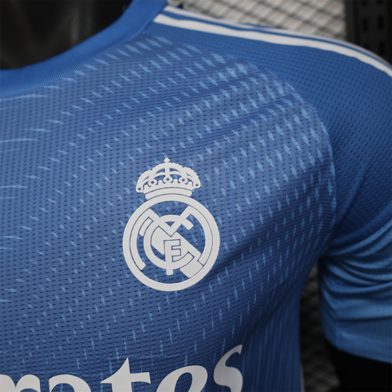 AlphaJersey-Real Madrid 25-26 Blue Goalkeeper Jersey - Player Version