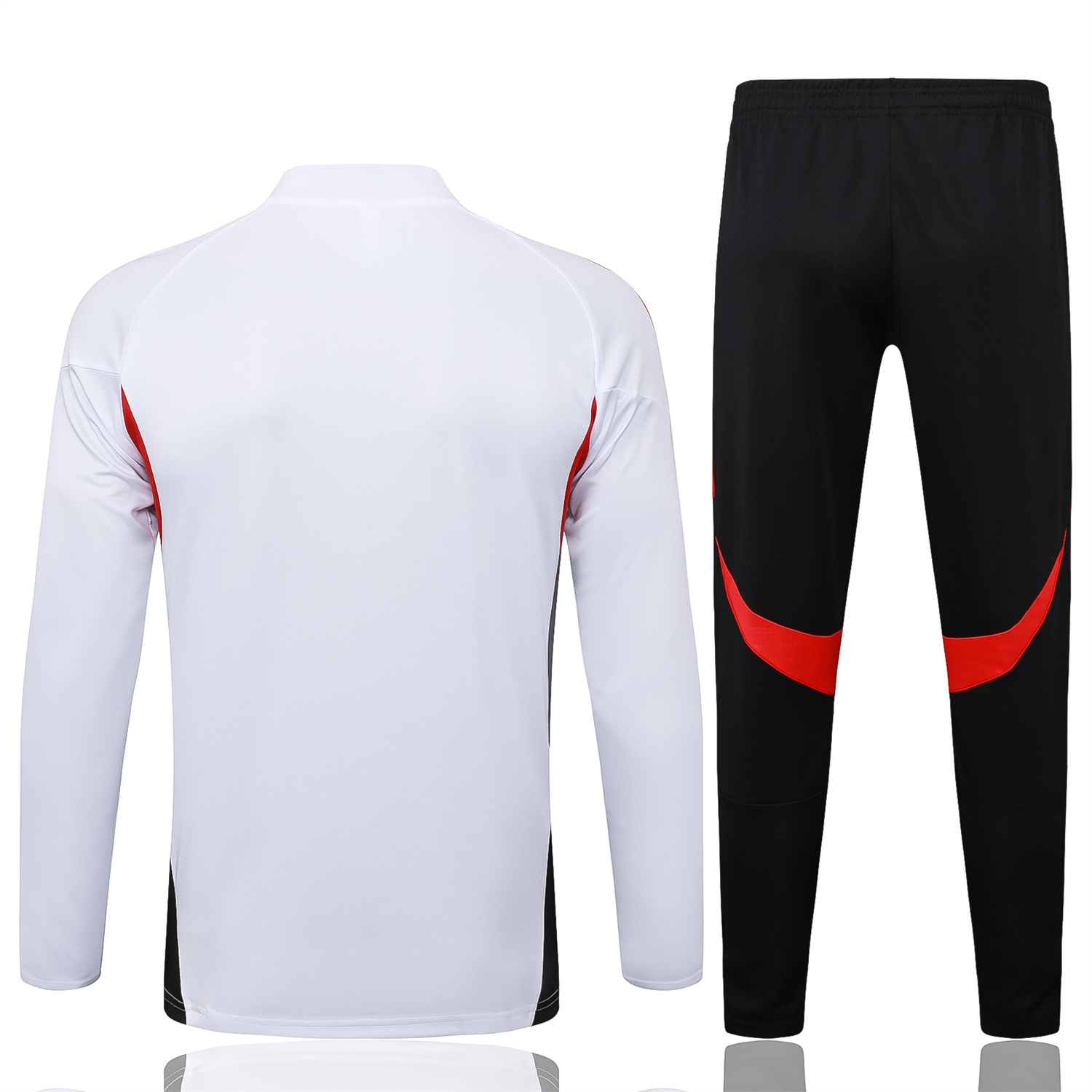 AlphaJersey-Bayern Munich 25-26 Long Sleeve Training Set - Dark Red