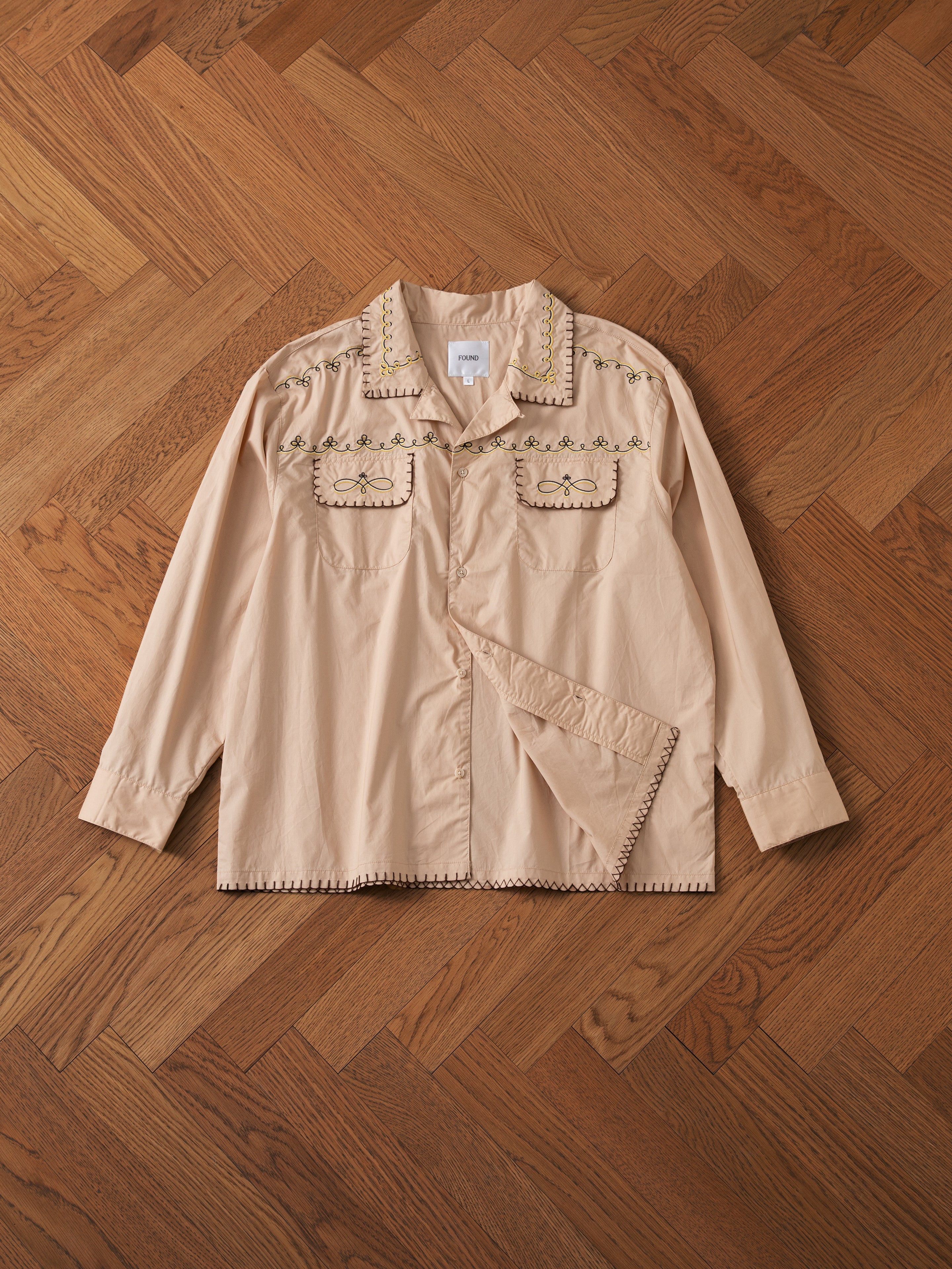 Embroidered Western Button Up | Modern Menswear by yycbvcnbmmnbm