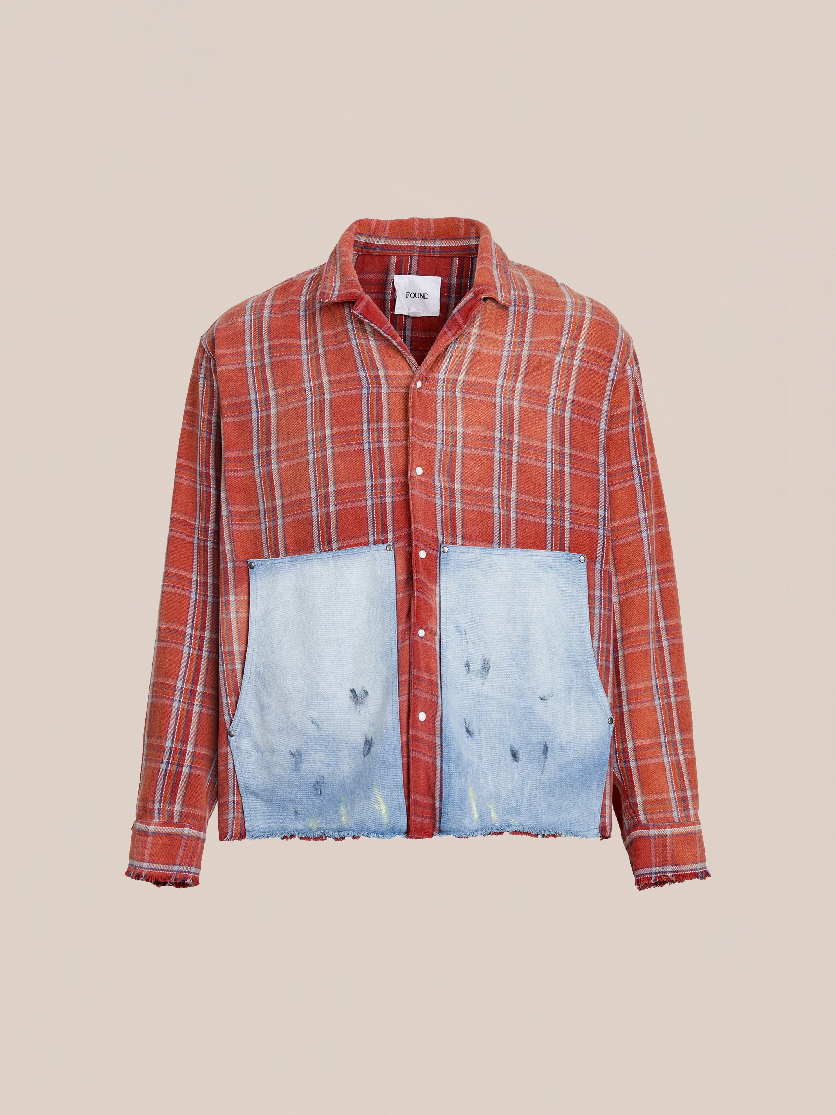 Plaid Denim Shirt | Modern Menswear by yycbvcnbmmnbm