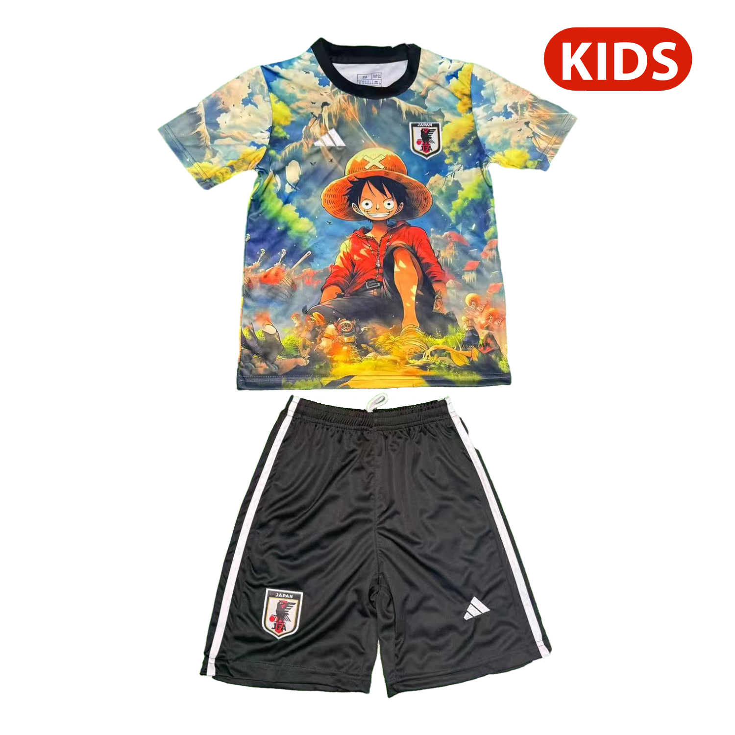 AlphaJersey-Japan 25-26 Luffy In The Beautiful Scenery Special Kids Kit