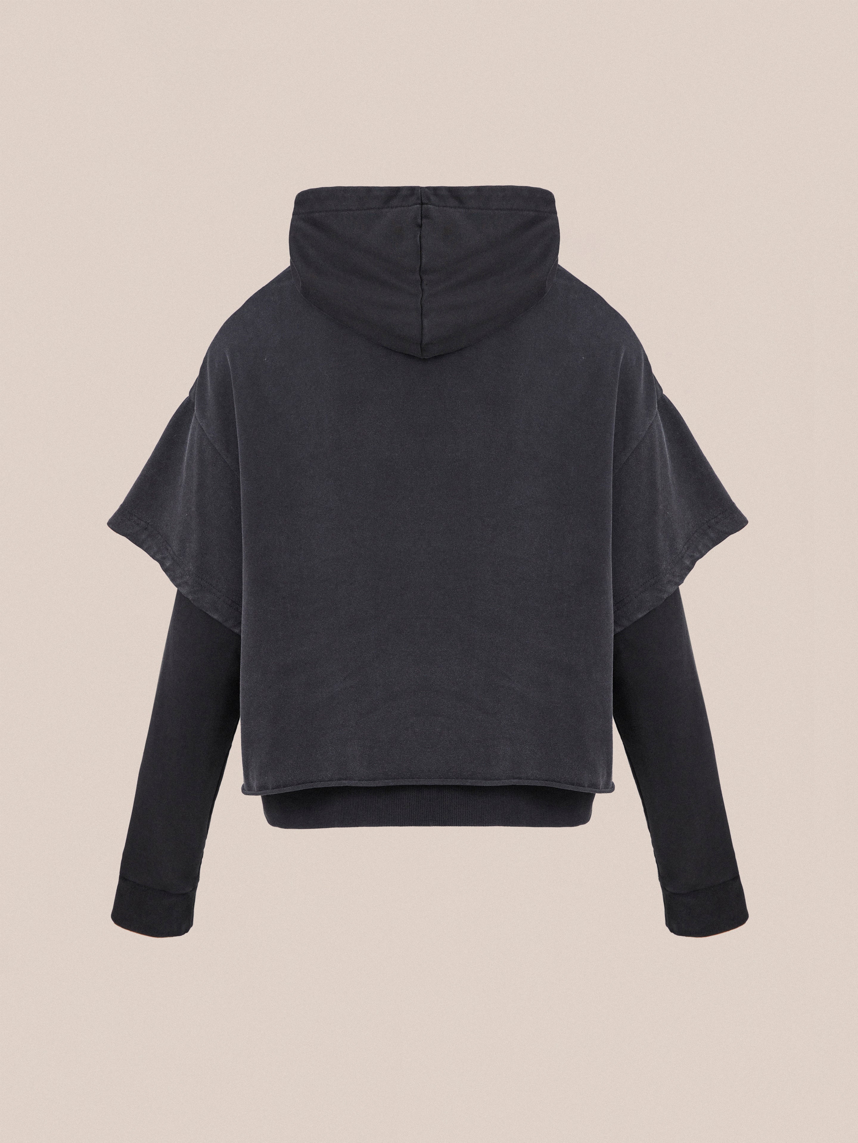 Double Layer Hoodie | Modern Menswear by yycbvcnbmmnbm