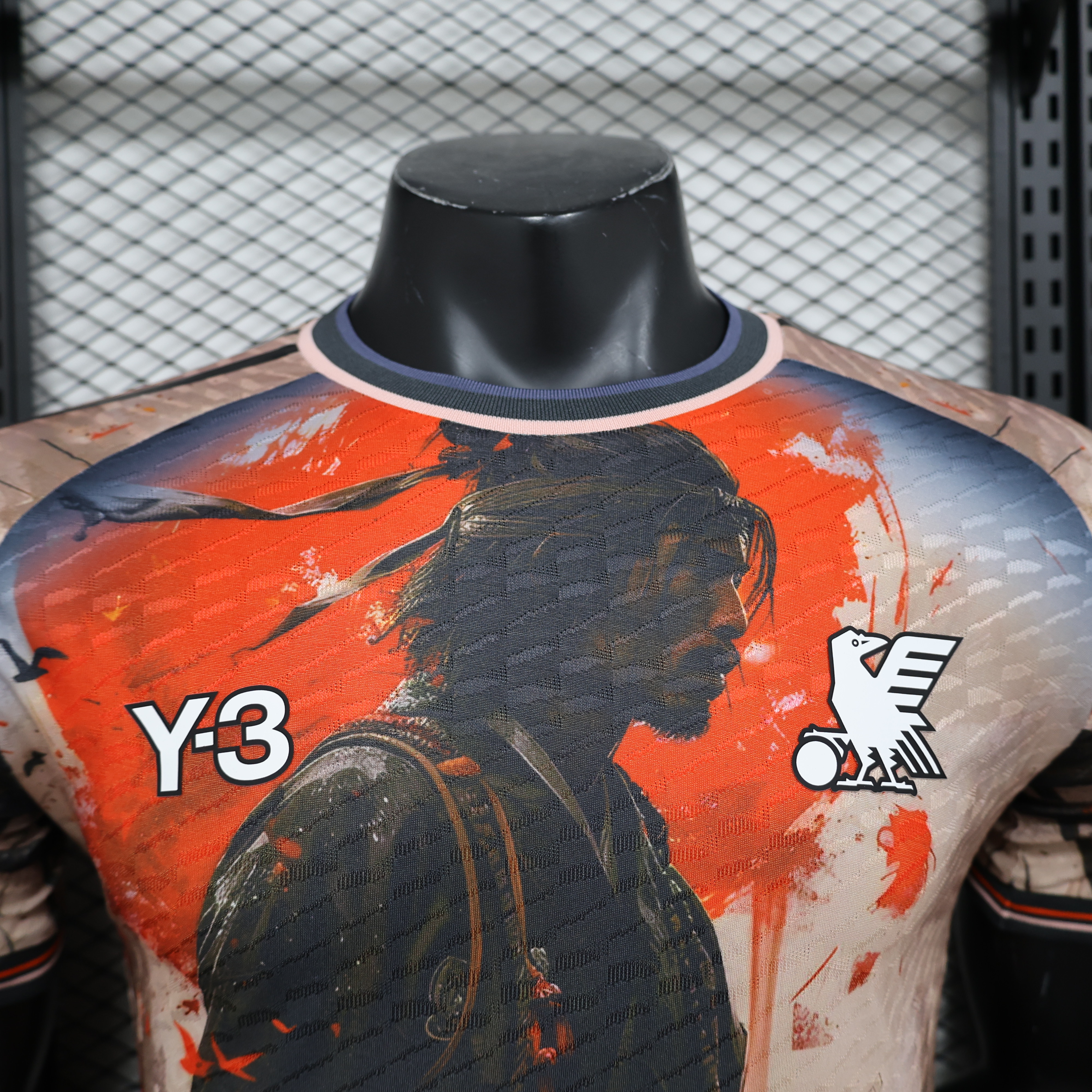 AlphaJersey-Japan 2024 Y3 Samurai Special Jersey - Player Version