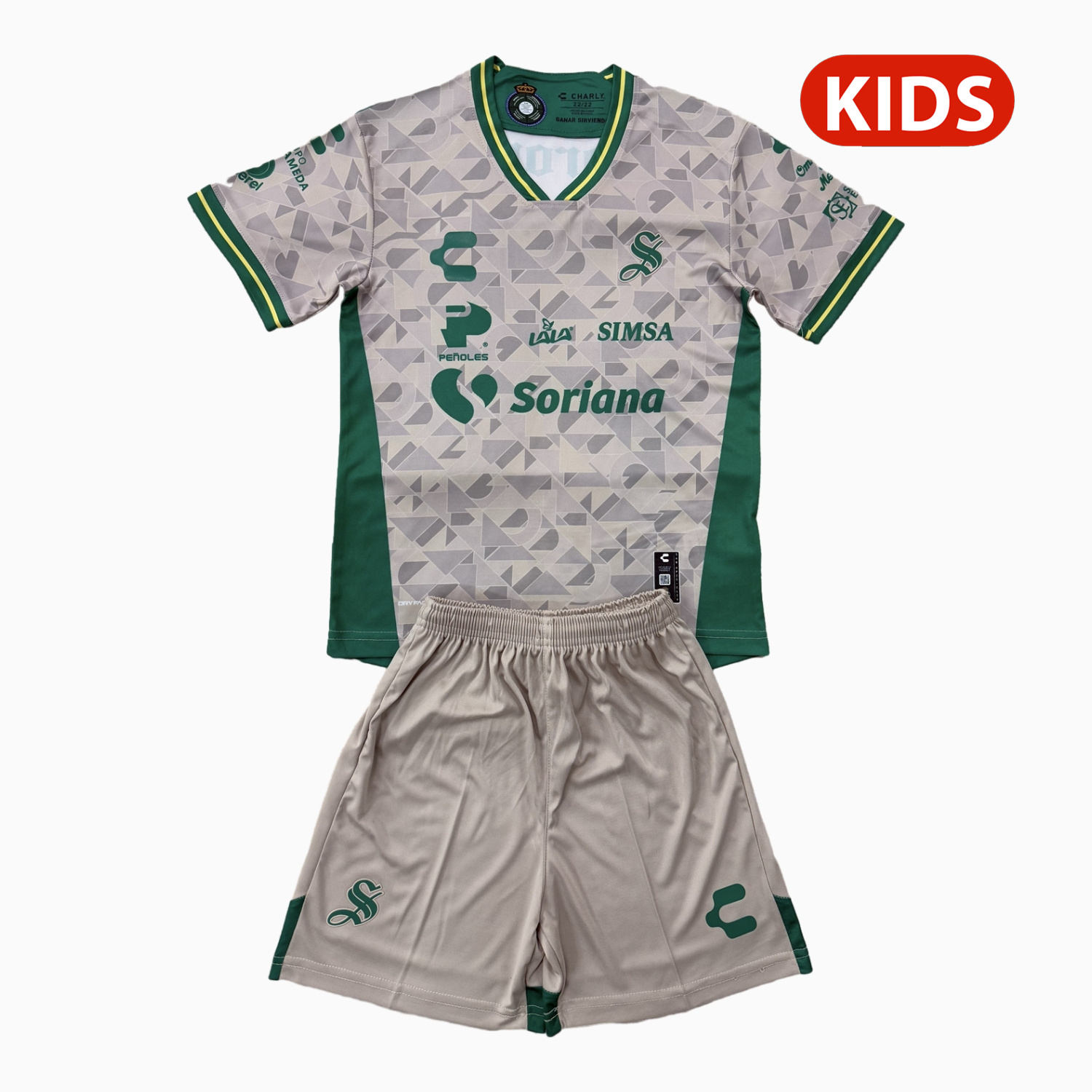 AlphaJersey-Santos Laguna 25-26 Away Kids Kit