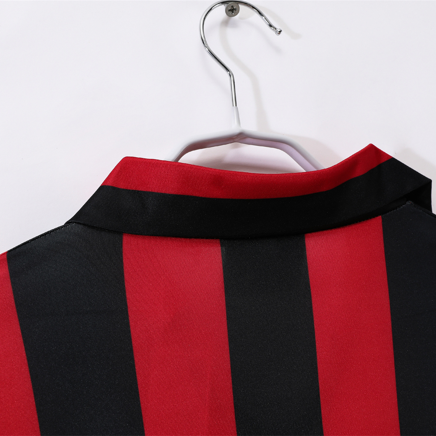 AlphaJersey-Retro AC Milan 1988-89 Home Long Sleeves Jersey